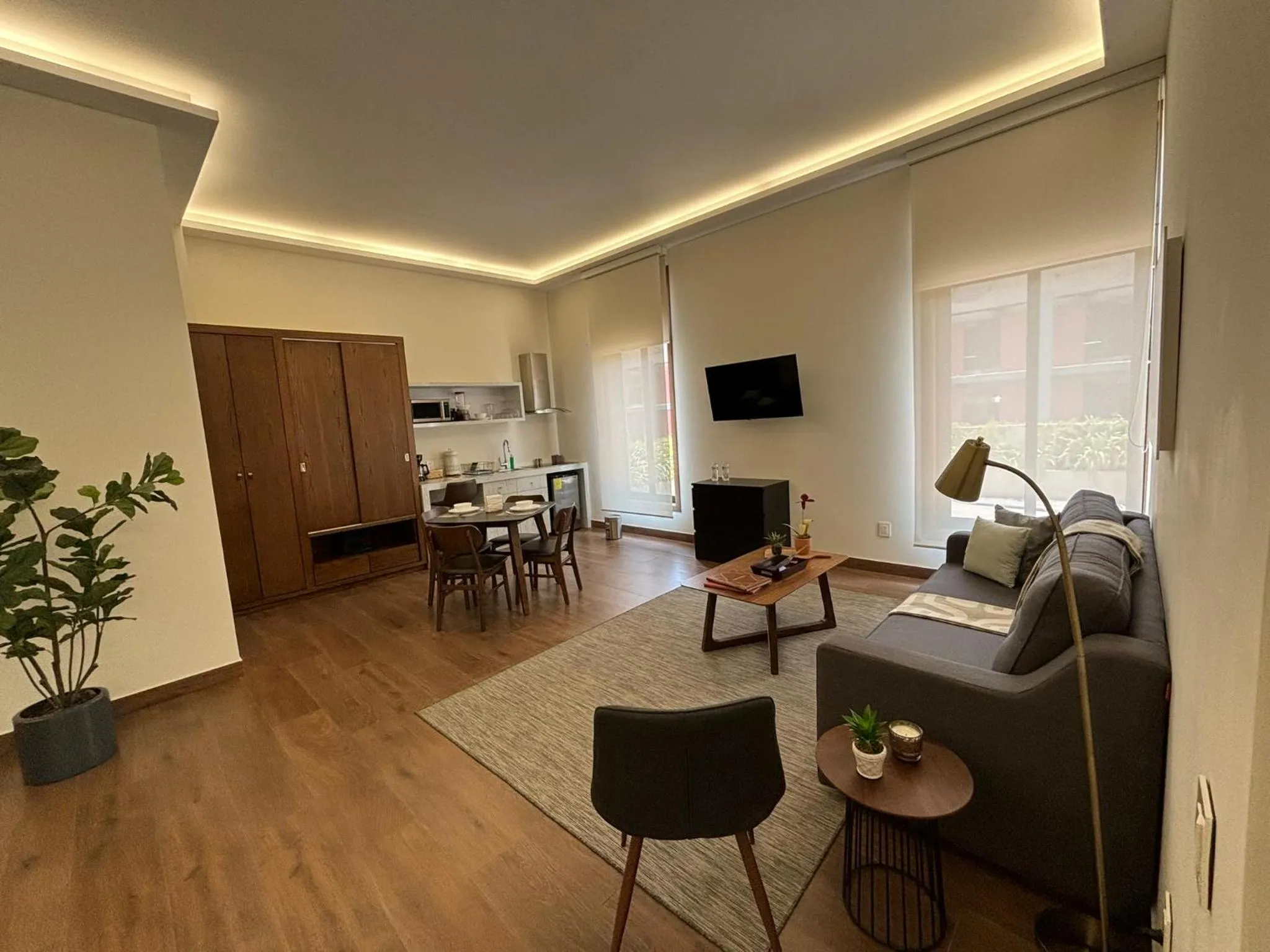 Kitchen or kitchenette in Casa Herrmann Suites