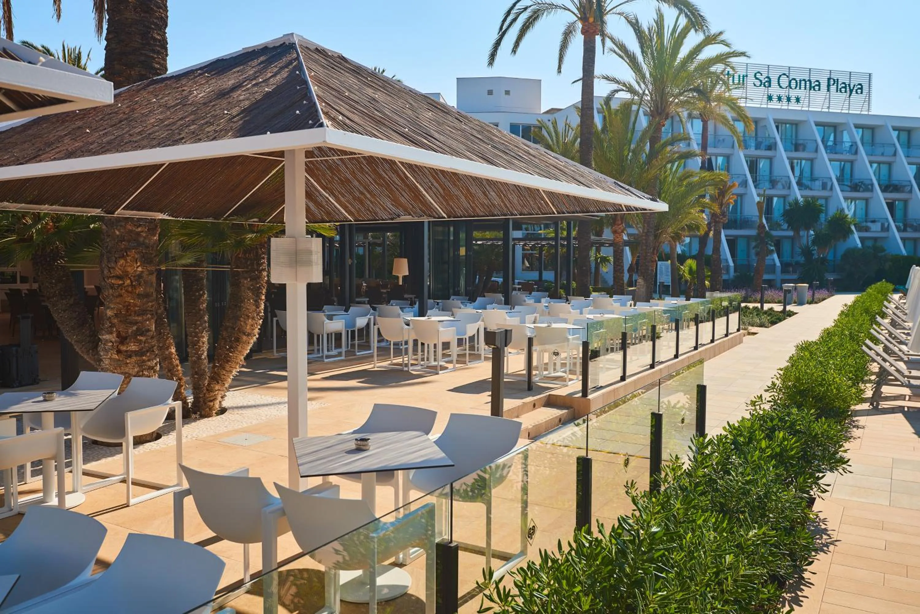 Patio in Protur Sa Coma Playa Hotel & Spa
