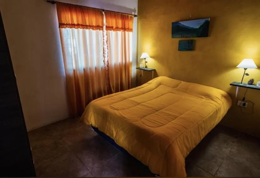 Bed in Posada The Gringos