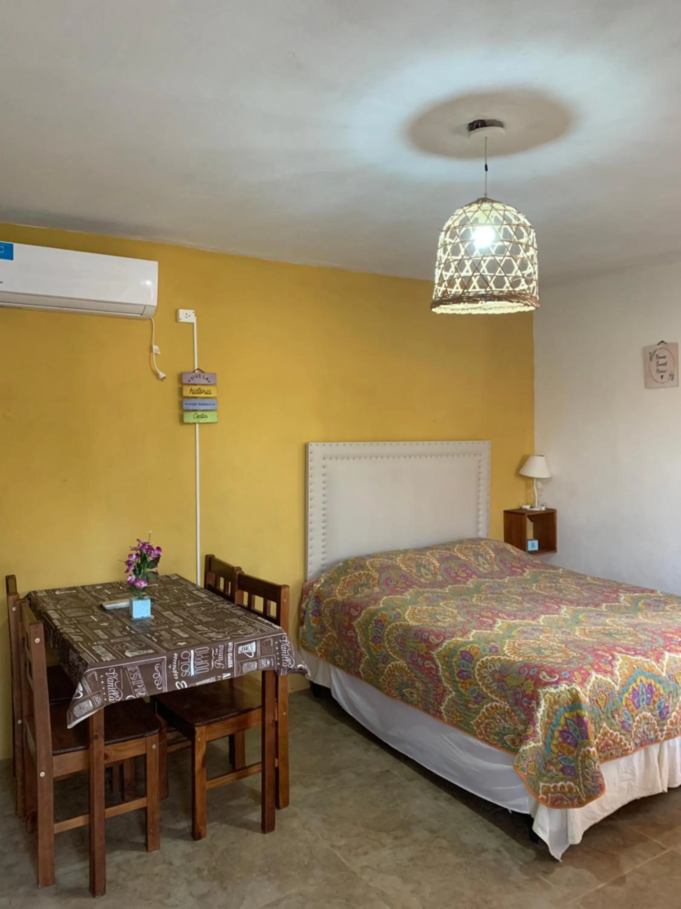 Bed in Posada The Gringos