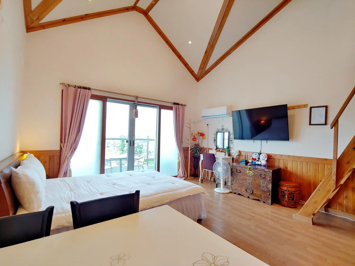 Bed in Herb in Pension