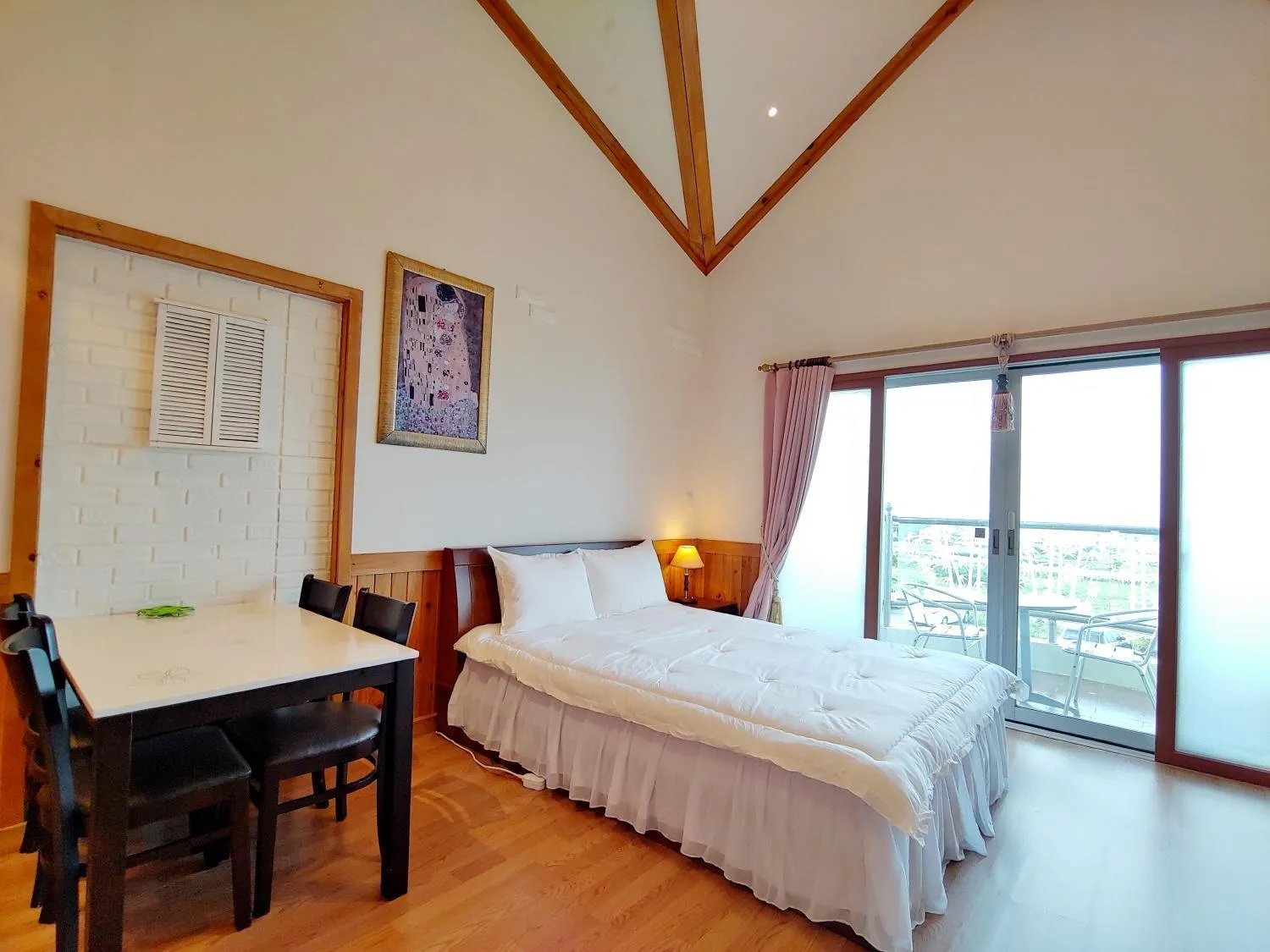 Bed in Herb in Pension