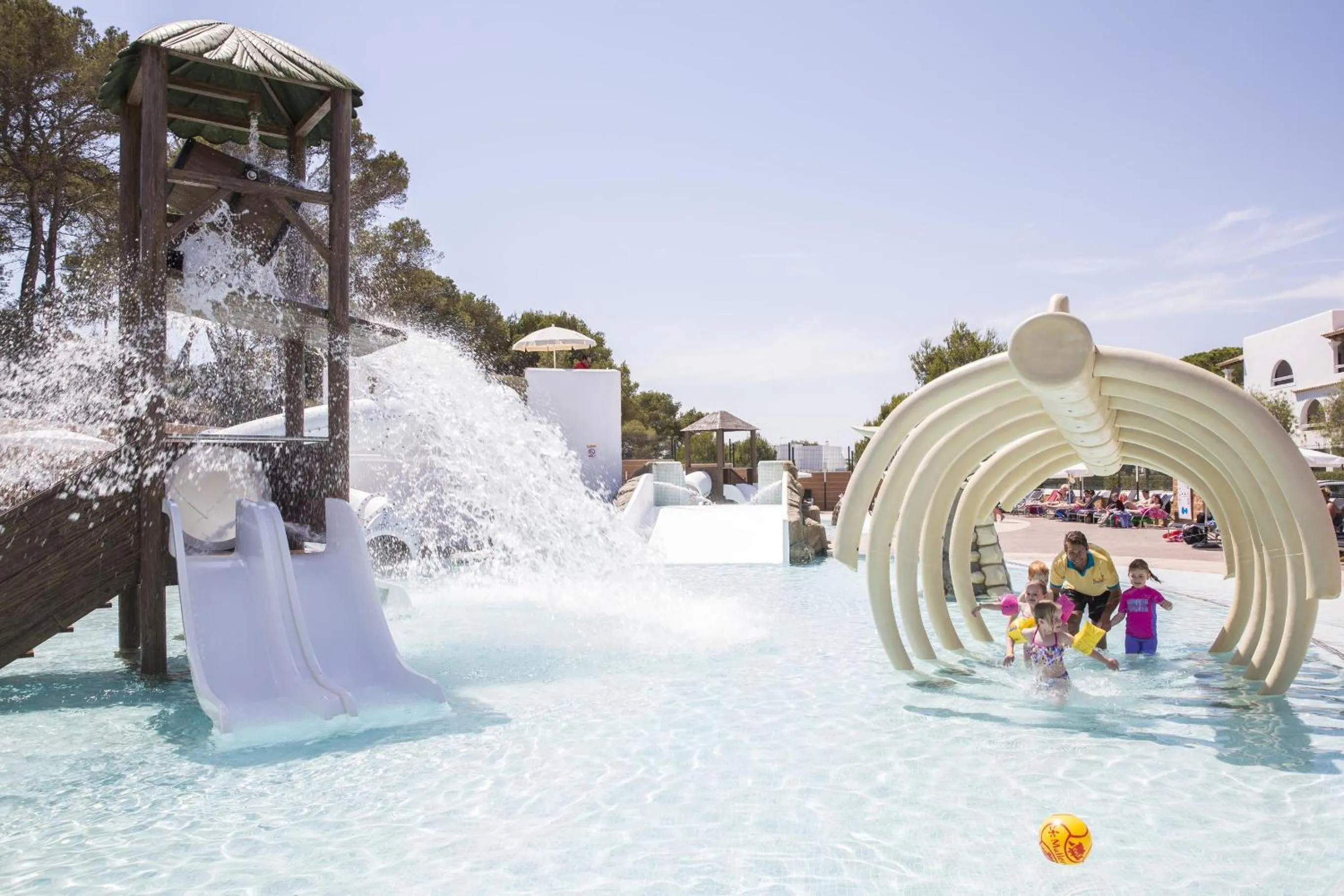 Aqua park in Hotel Calimera Fido Gardens