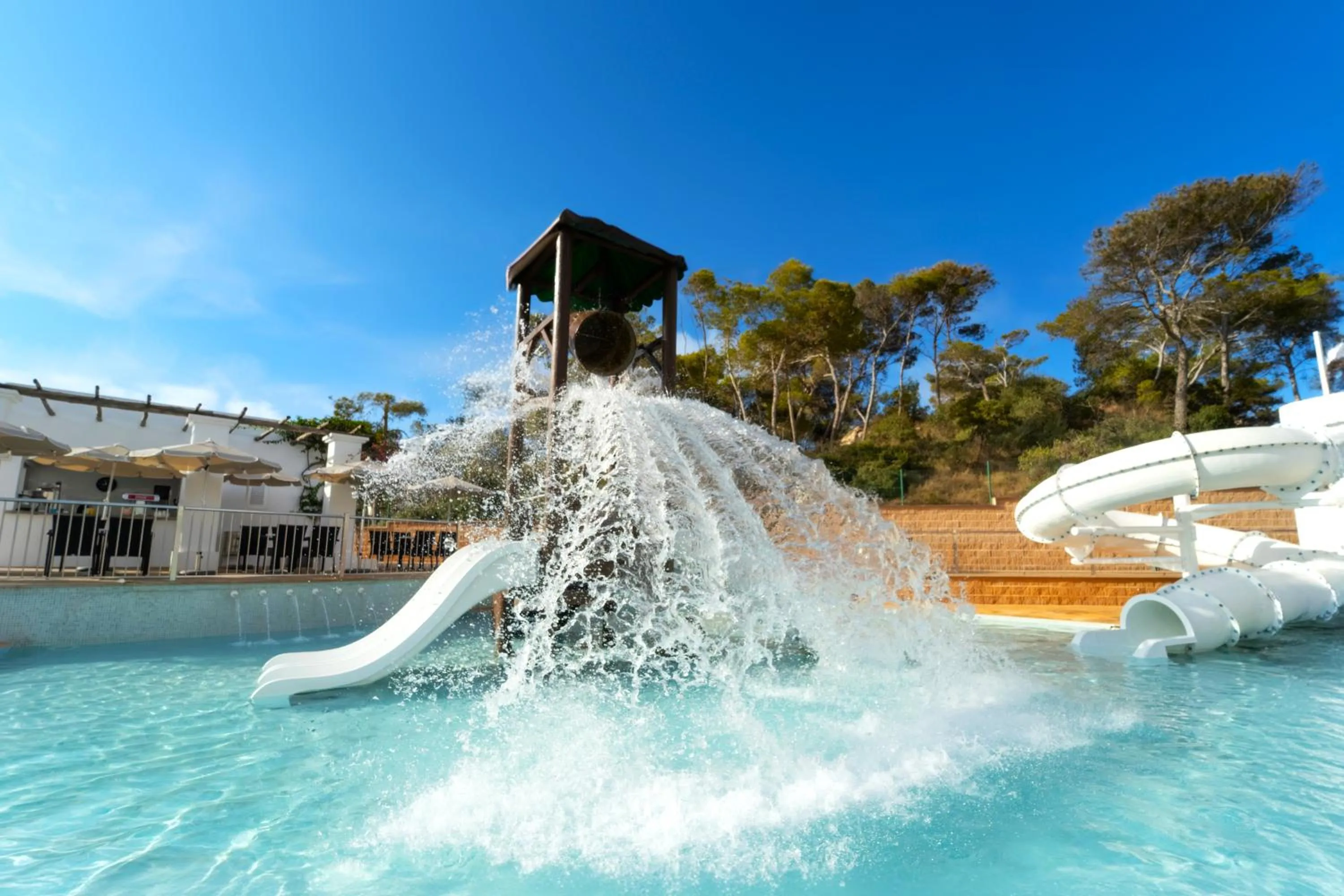 Aqua park in Hotel Calimera Fido Gardens