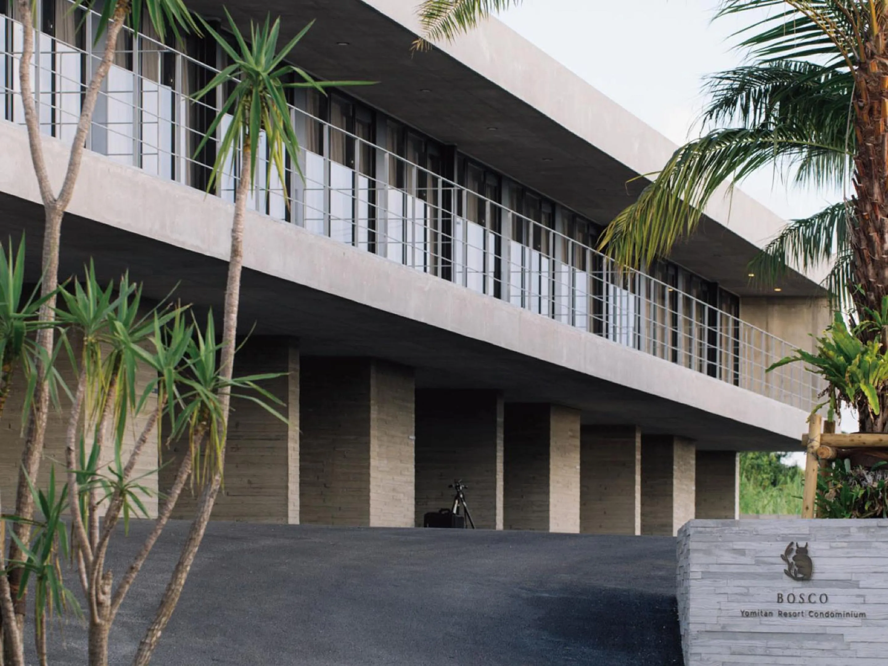 Property building in Bosco Yomitan Resort Condminium