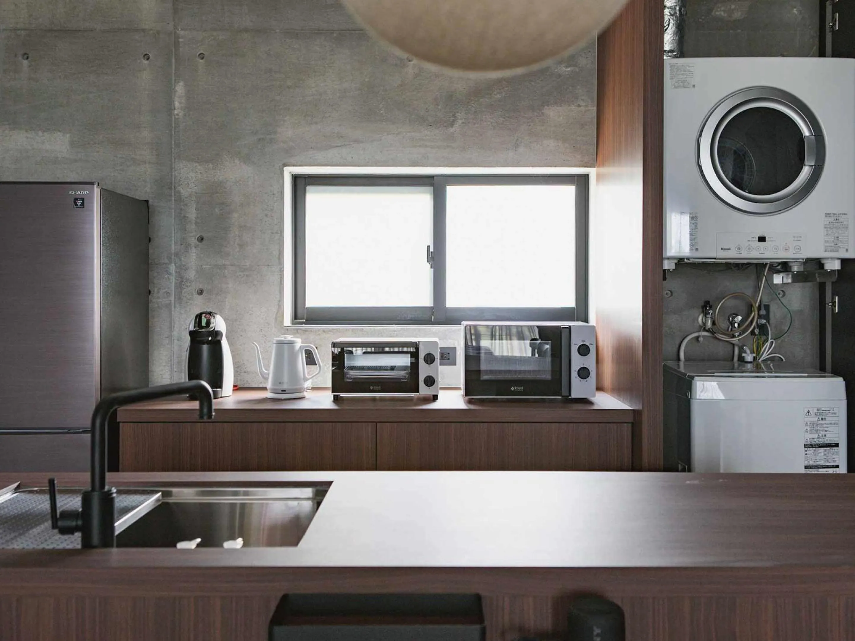 Kitchen or kitchenette in Bosco Yomitan Resort Condminium