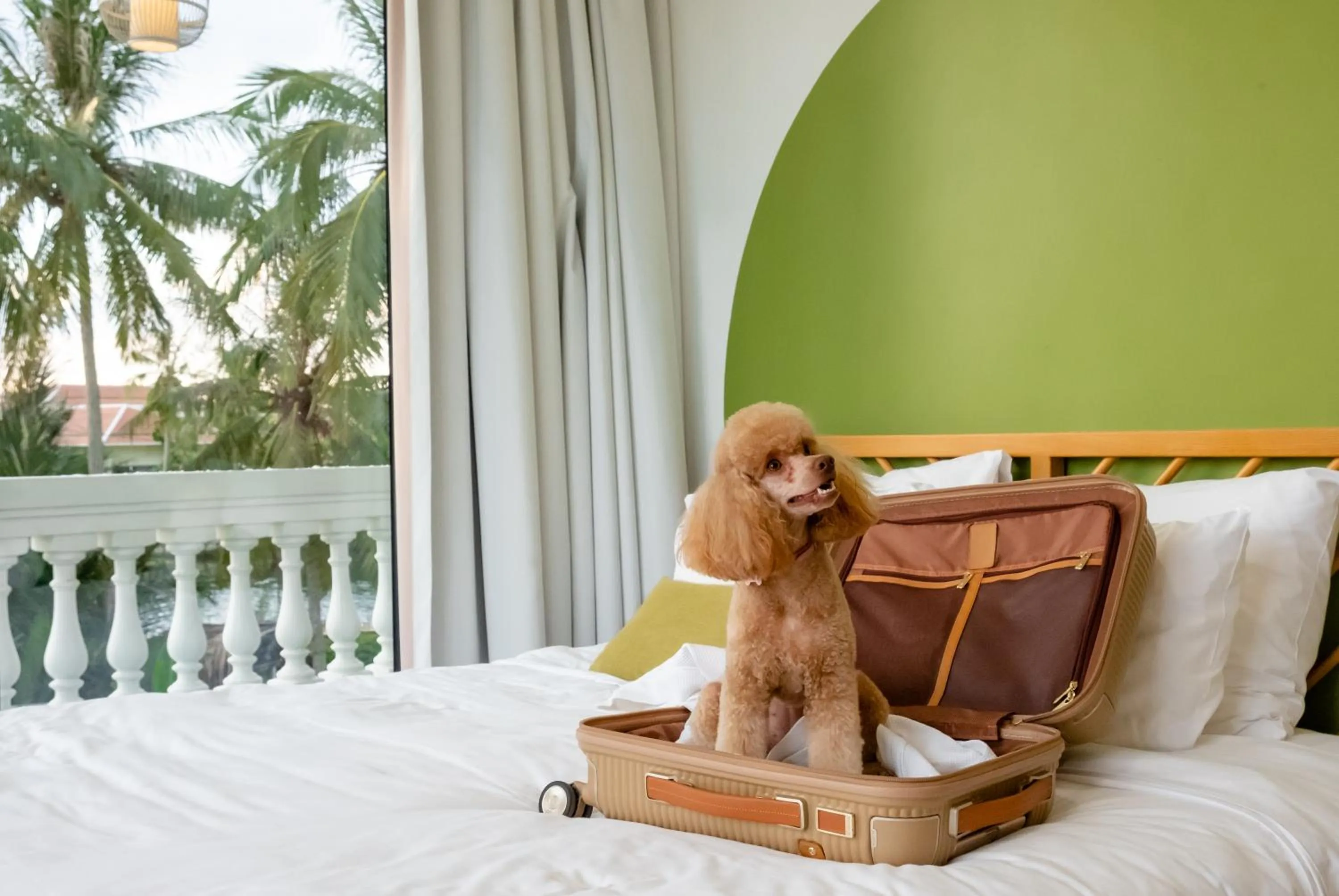 Bedroom, Bed in Moodhoian Riverside Resort & Spa
