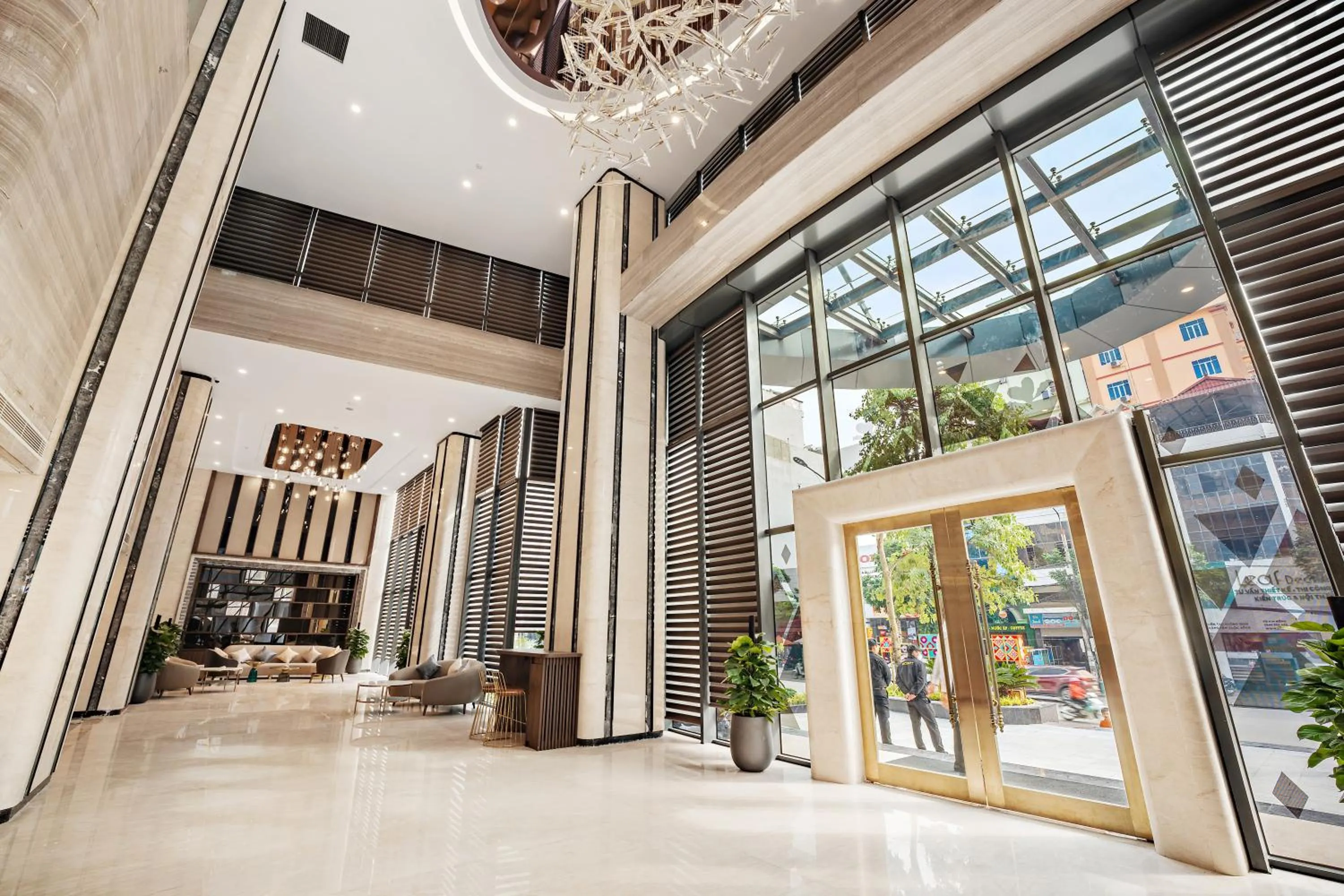 Lobby or reception in Muong Thanh Luxury Cao Bang