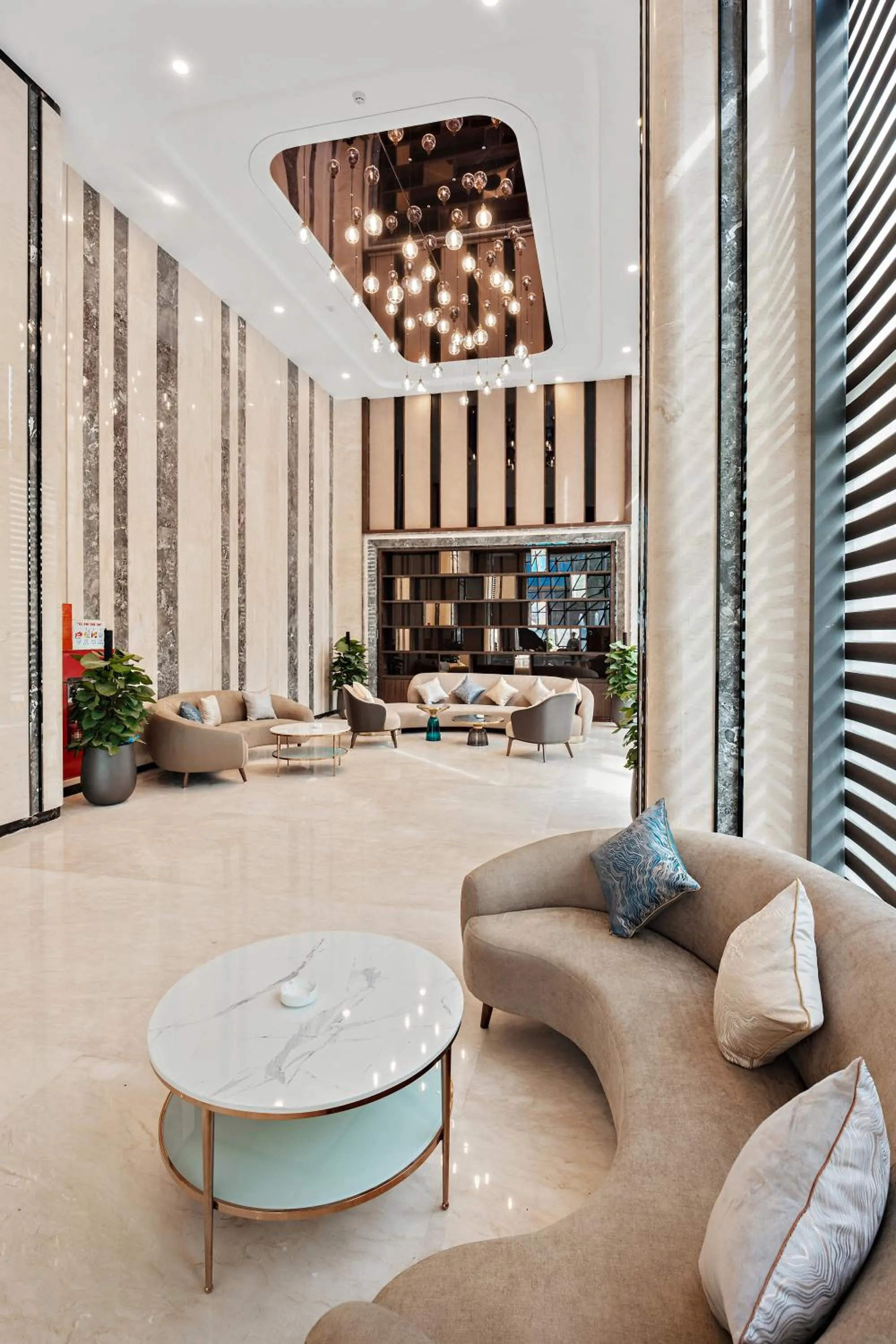 Lobby or reception in Muong Thanh Luxury Cao Bang