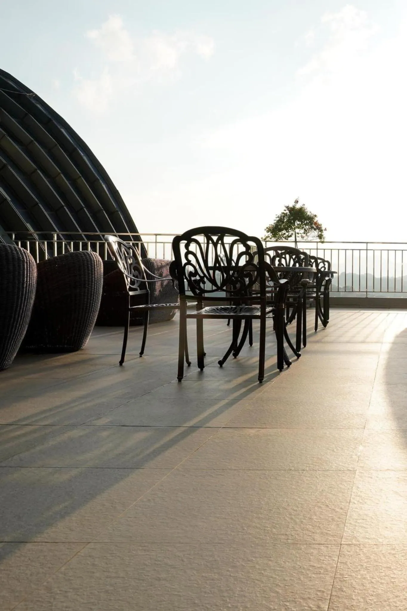 Bird's eye view in Muong Thanh Luxury Cao Bang