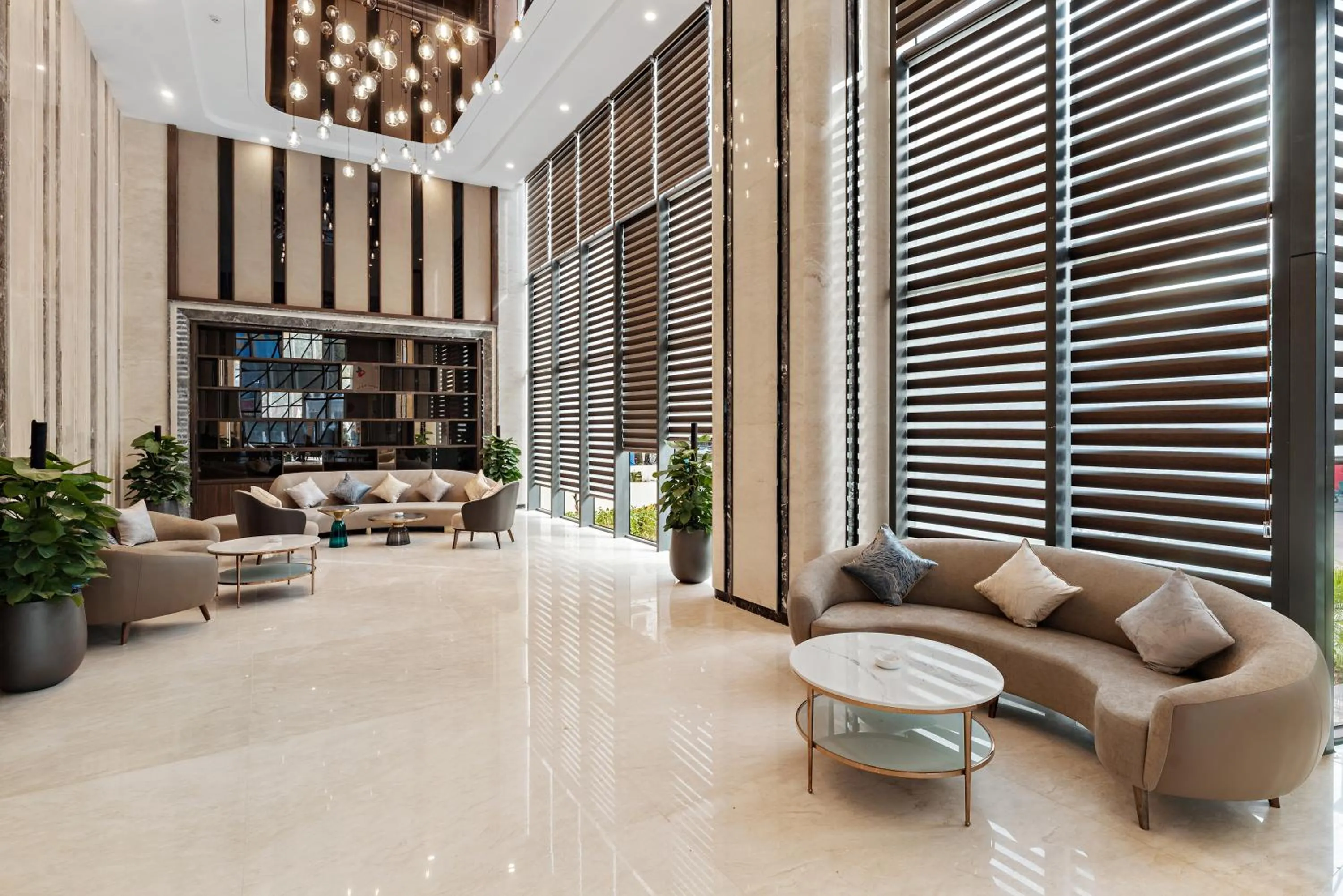 Lobby or reception in Muong Thanh Luxury Cao Bang