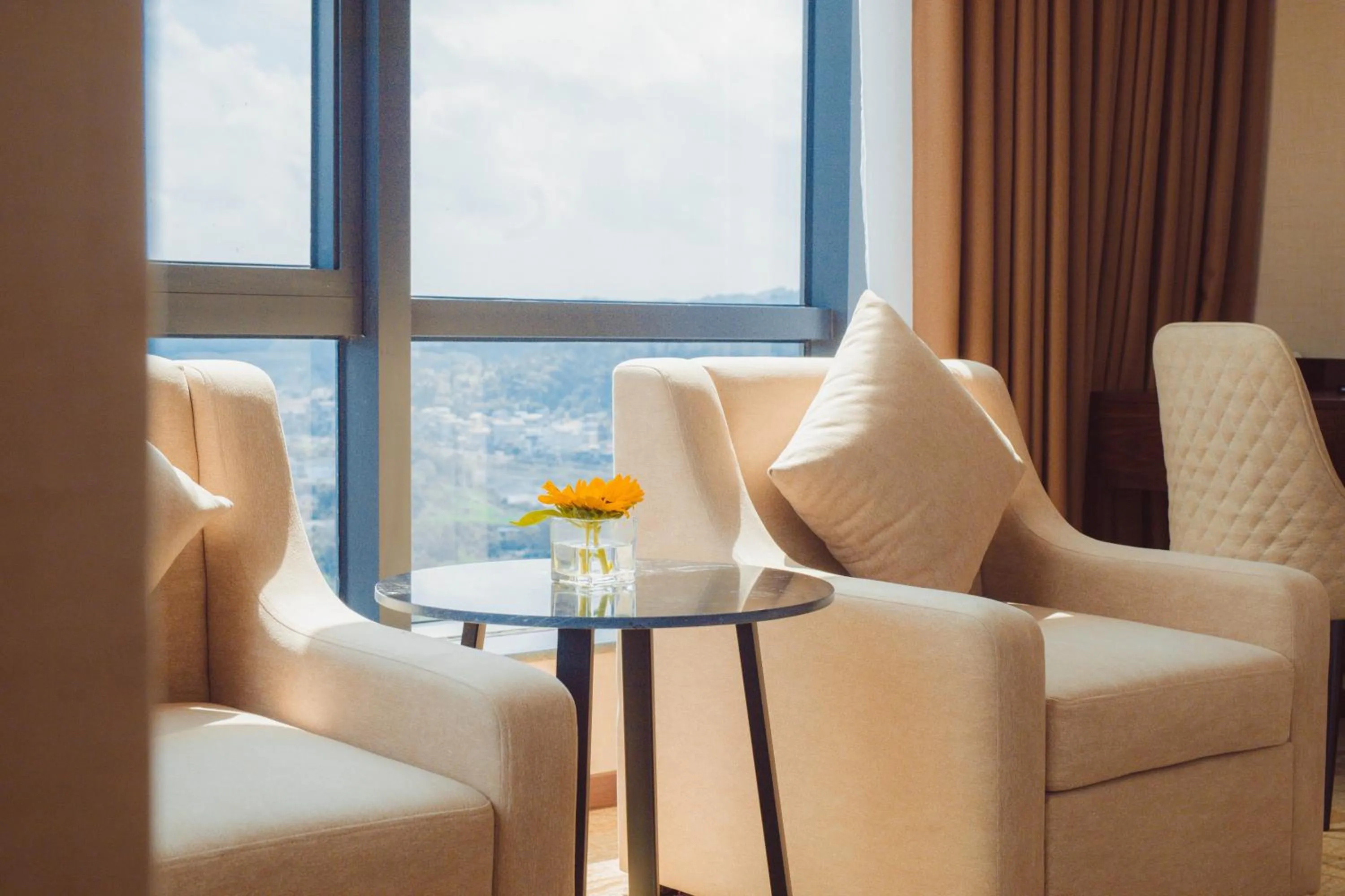 Decorative detail in Muong Thanh Luxury Cao Bang