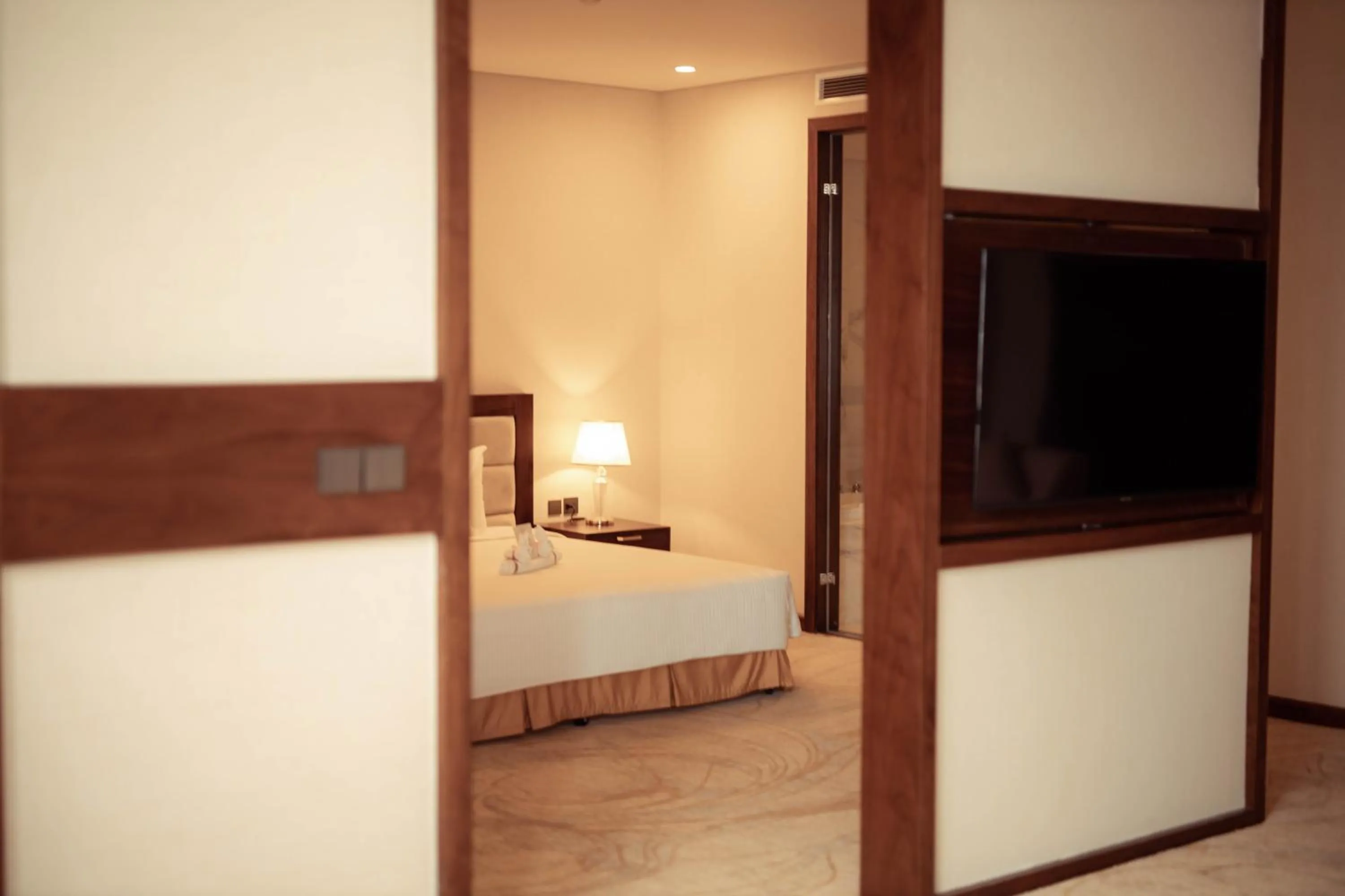 Bedroom, Bed in Muong Thanh Luxury Cao Bang