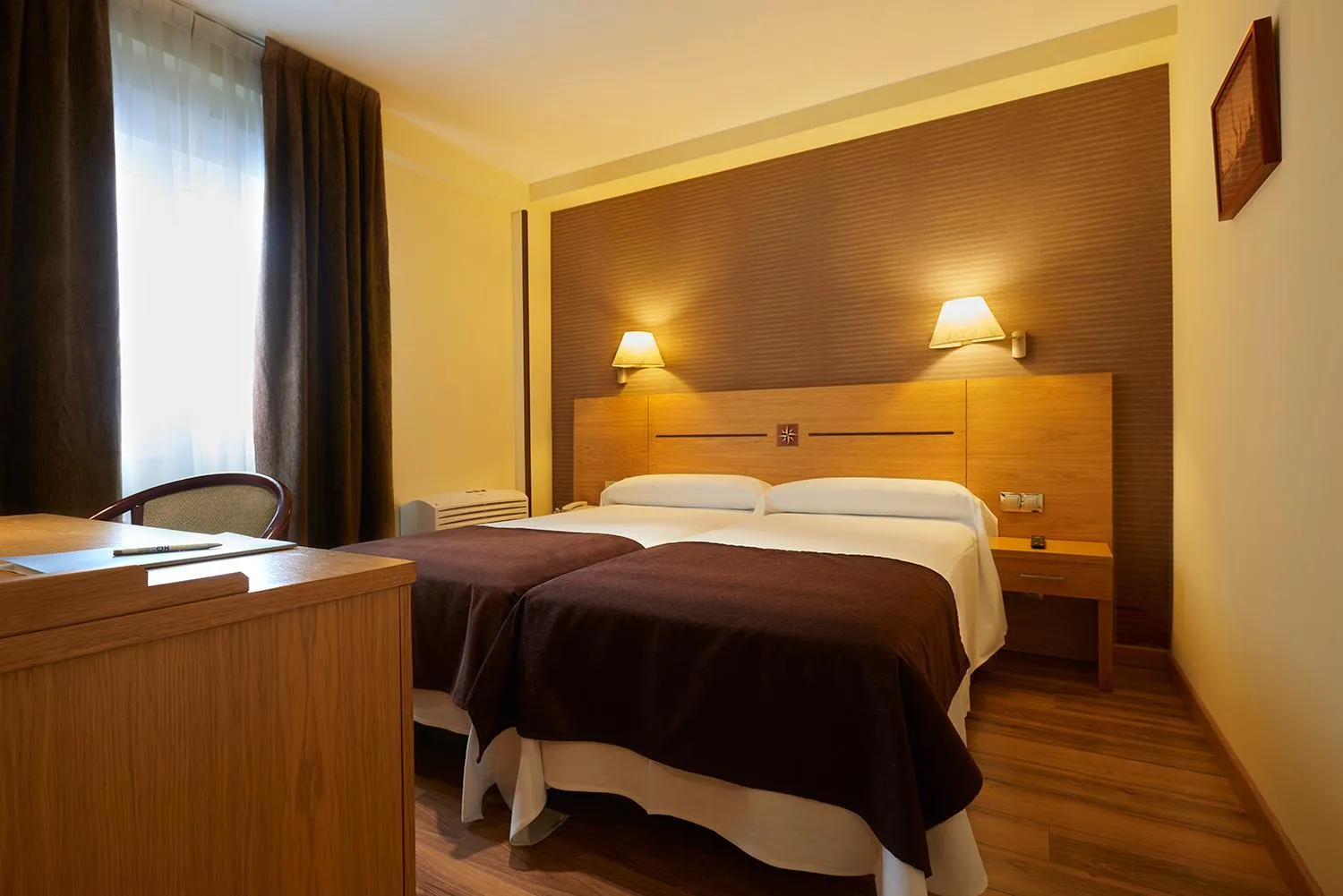 Bed in Hotel 40 Nudos