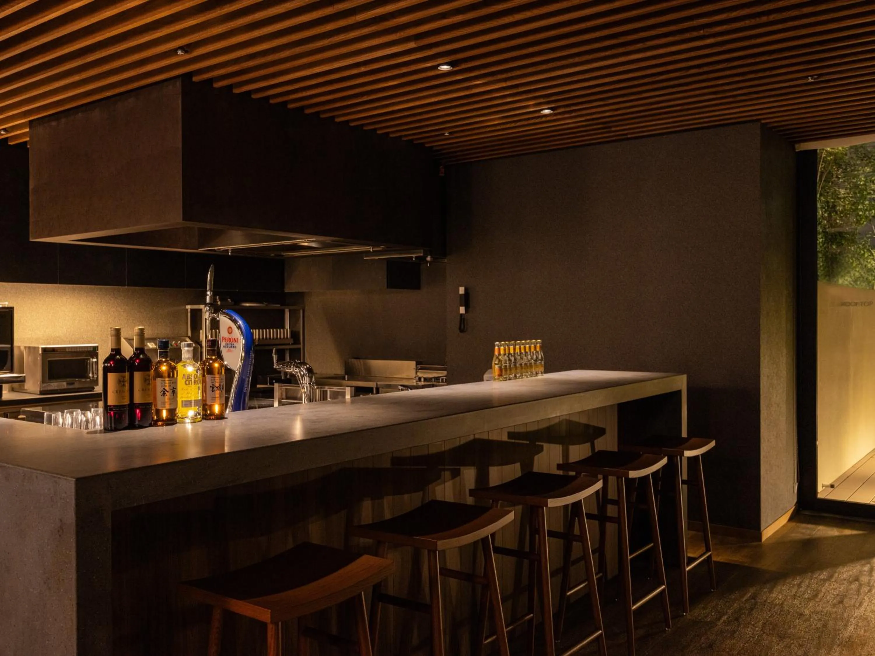 Lounge or bar in The Royal Park Canvas Fukuoka Nakasu