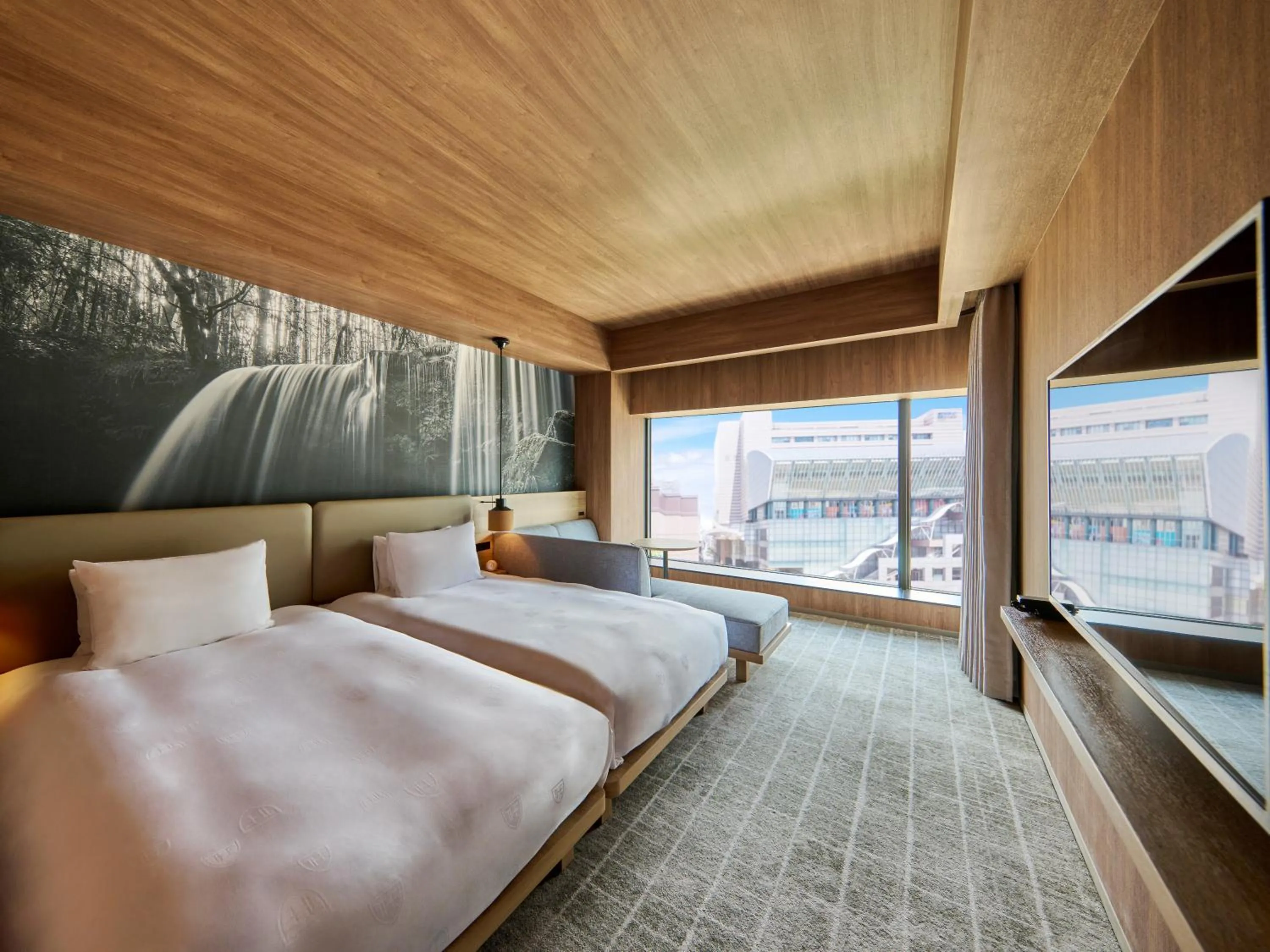 Photo of the whole room, Bed in The Royal Park Canvas Fukuoka Nakasu