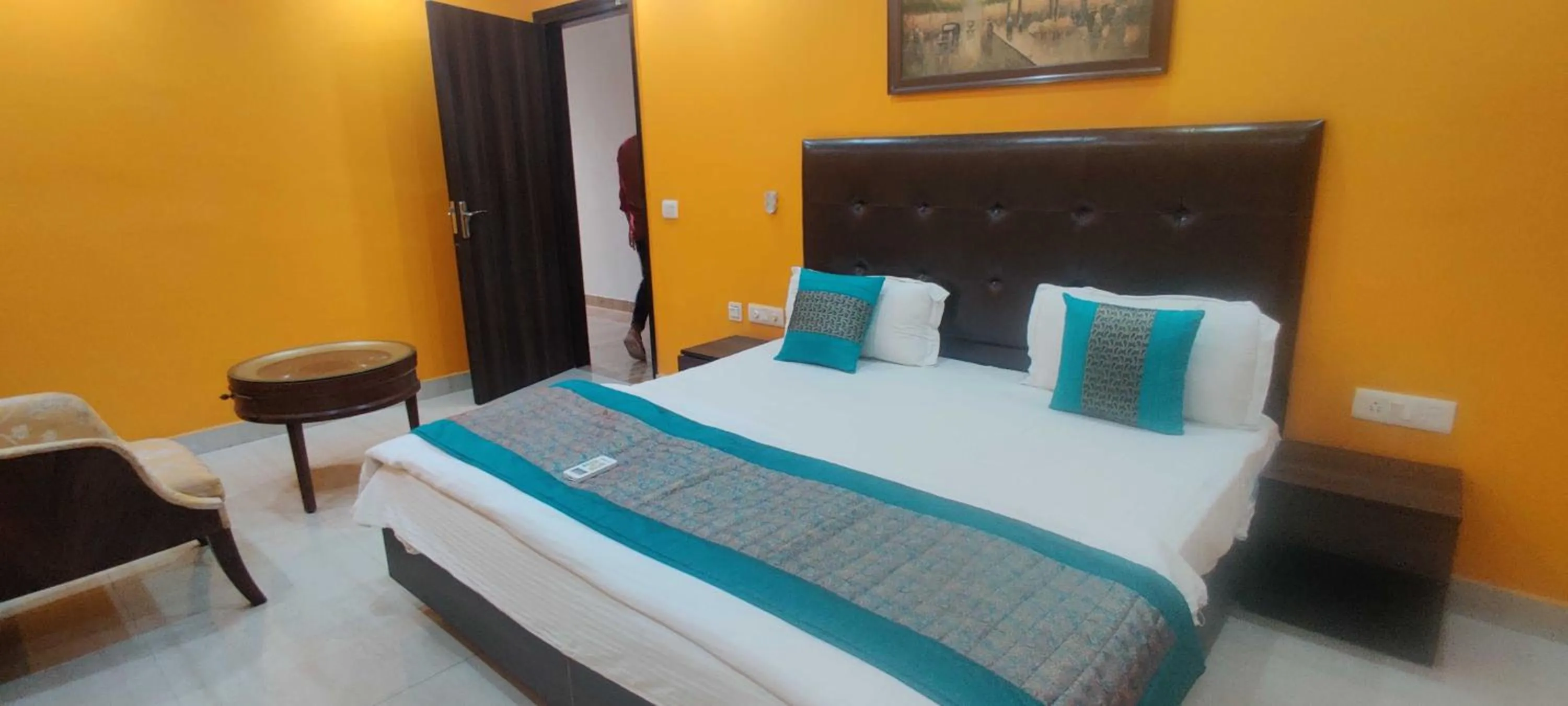 Bedroom, Bed in Hotel O Golden King