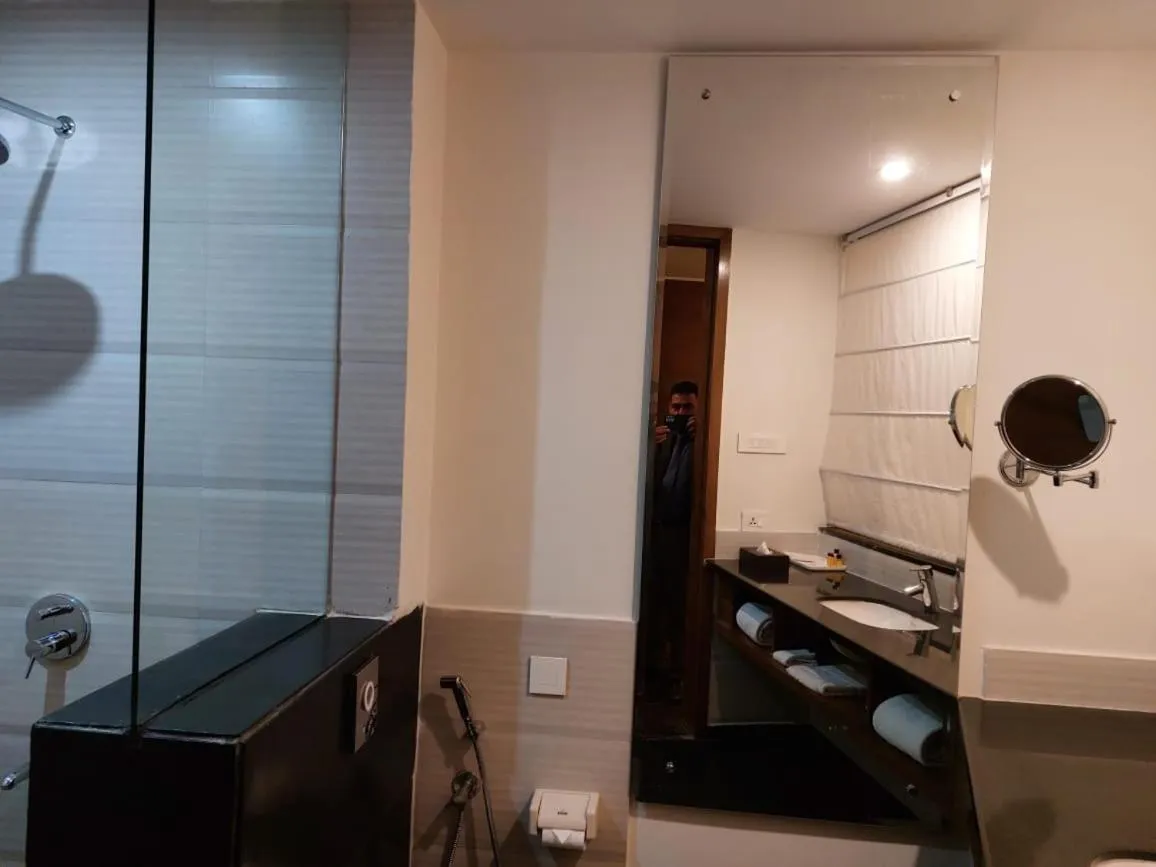 Bathroom in Wood Creek Resort & Spa Kasauli