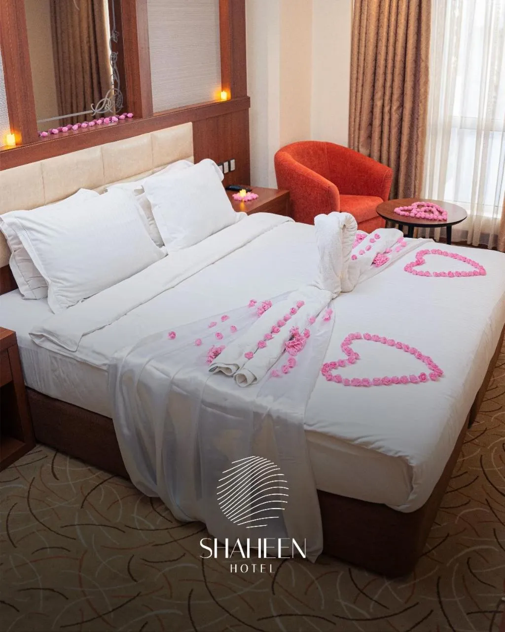 Bed in Shaheen Hotel Baghdad