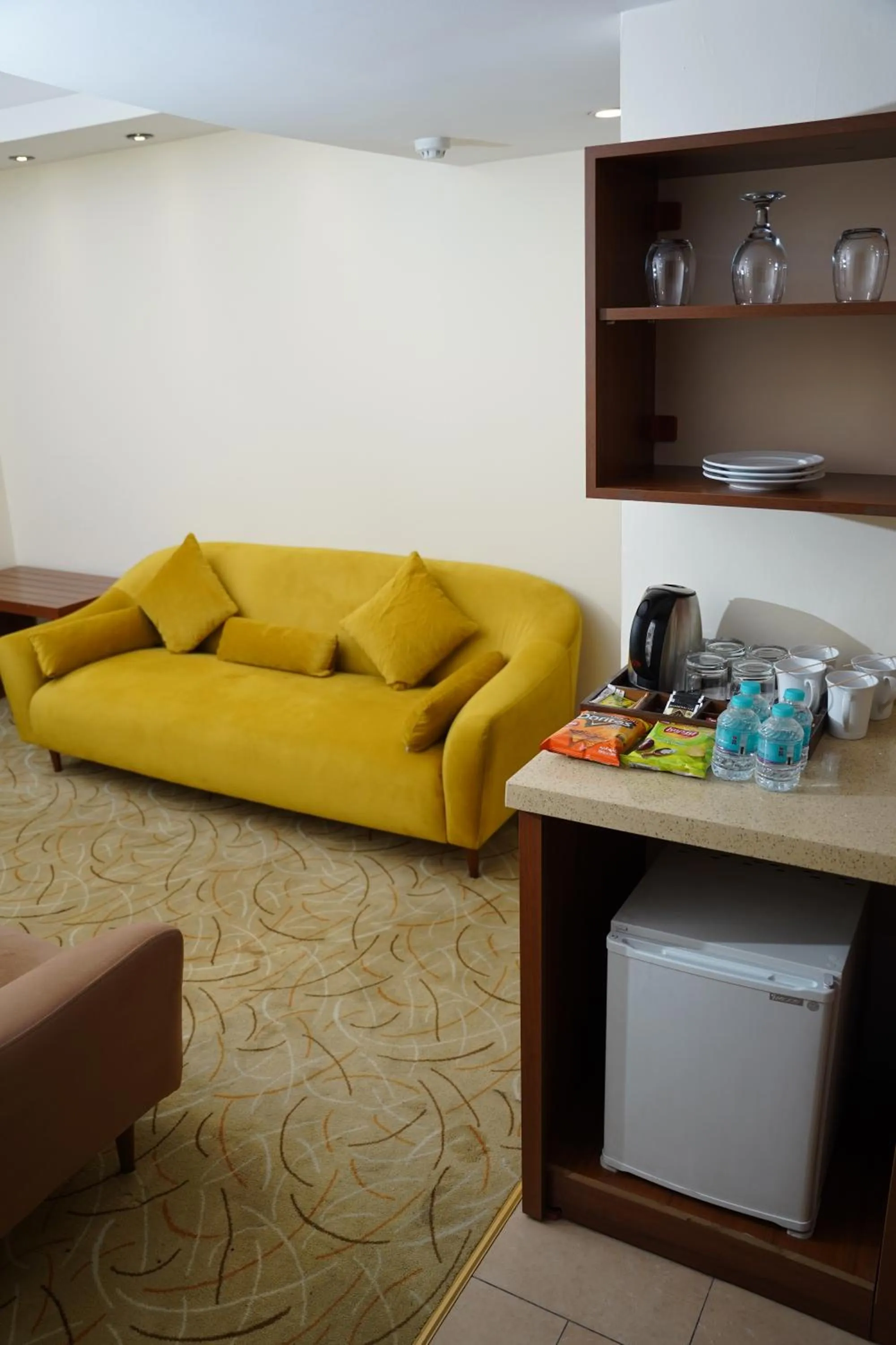 Living room in Shaheen Hotel Baghdad