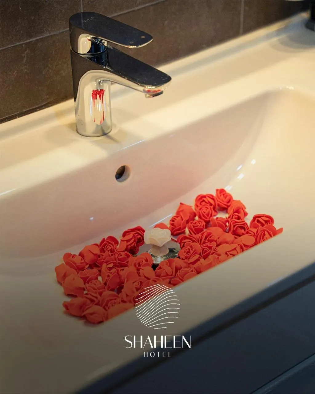 Bathroom in Shaheen Hotel Baghdad