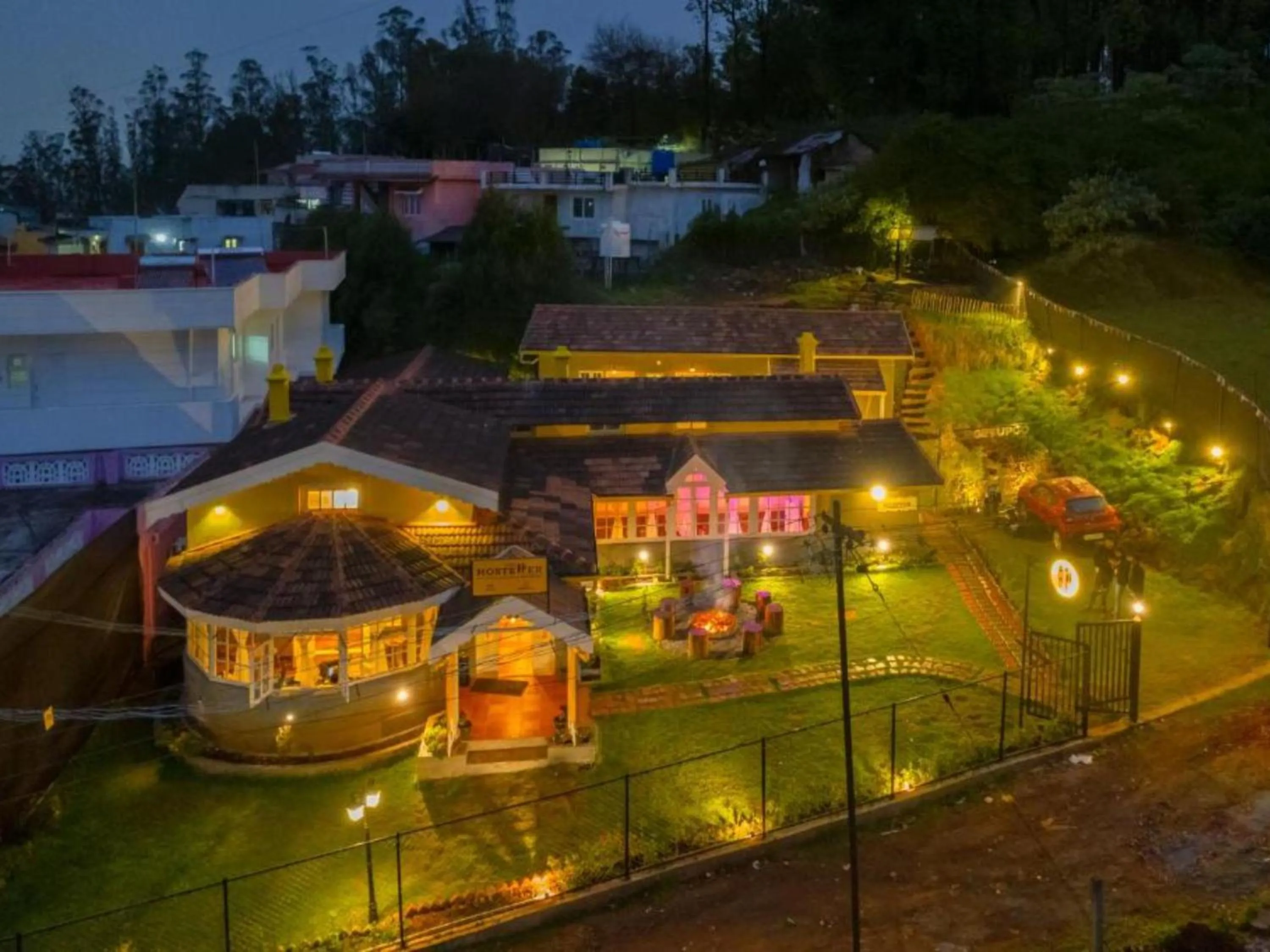 Property building in The Hosteller Ooty