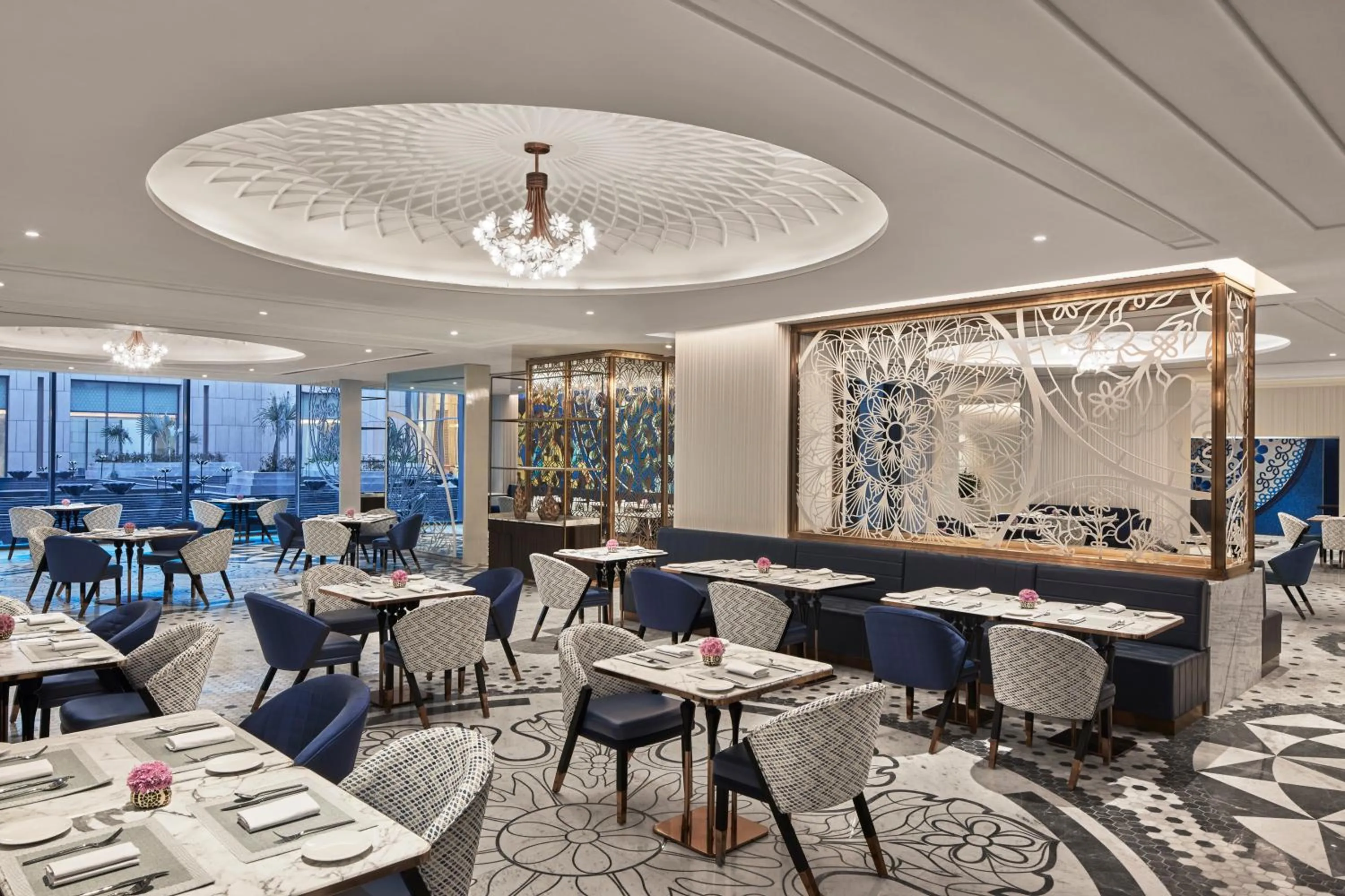 Breakfast in Taj Amer, Jaipur