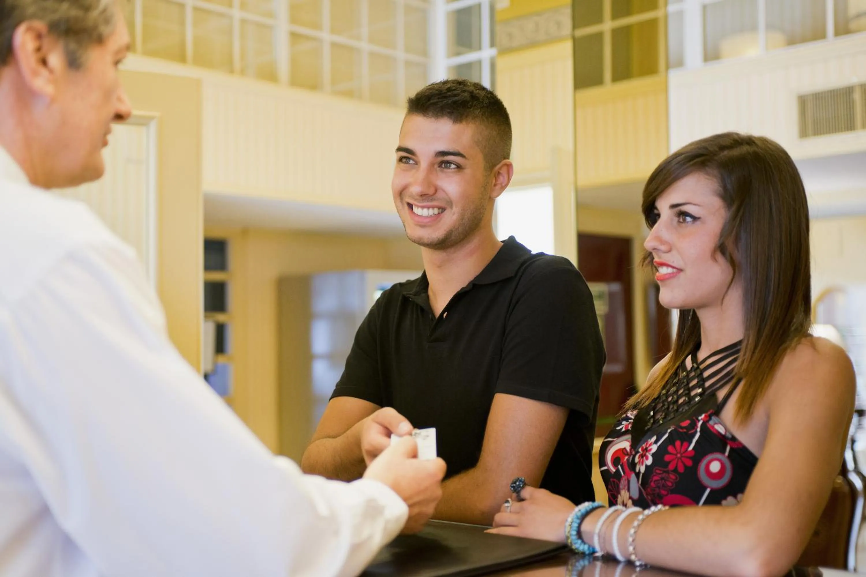 Staff, Guests in HRC Hotel