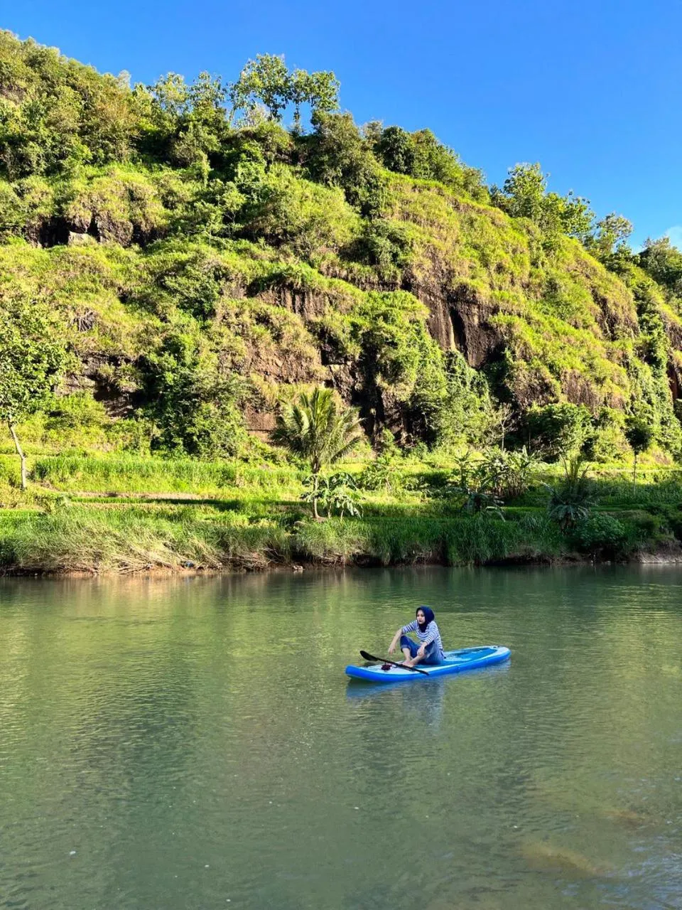 Canoeing in Rumah Kalpataru