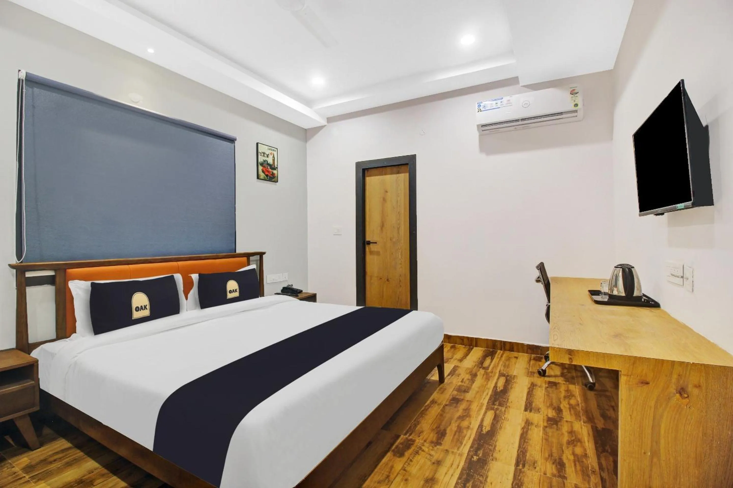 Bedroom, Bed in Super Townhouse OAK Hitec City Near Image Hospital