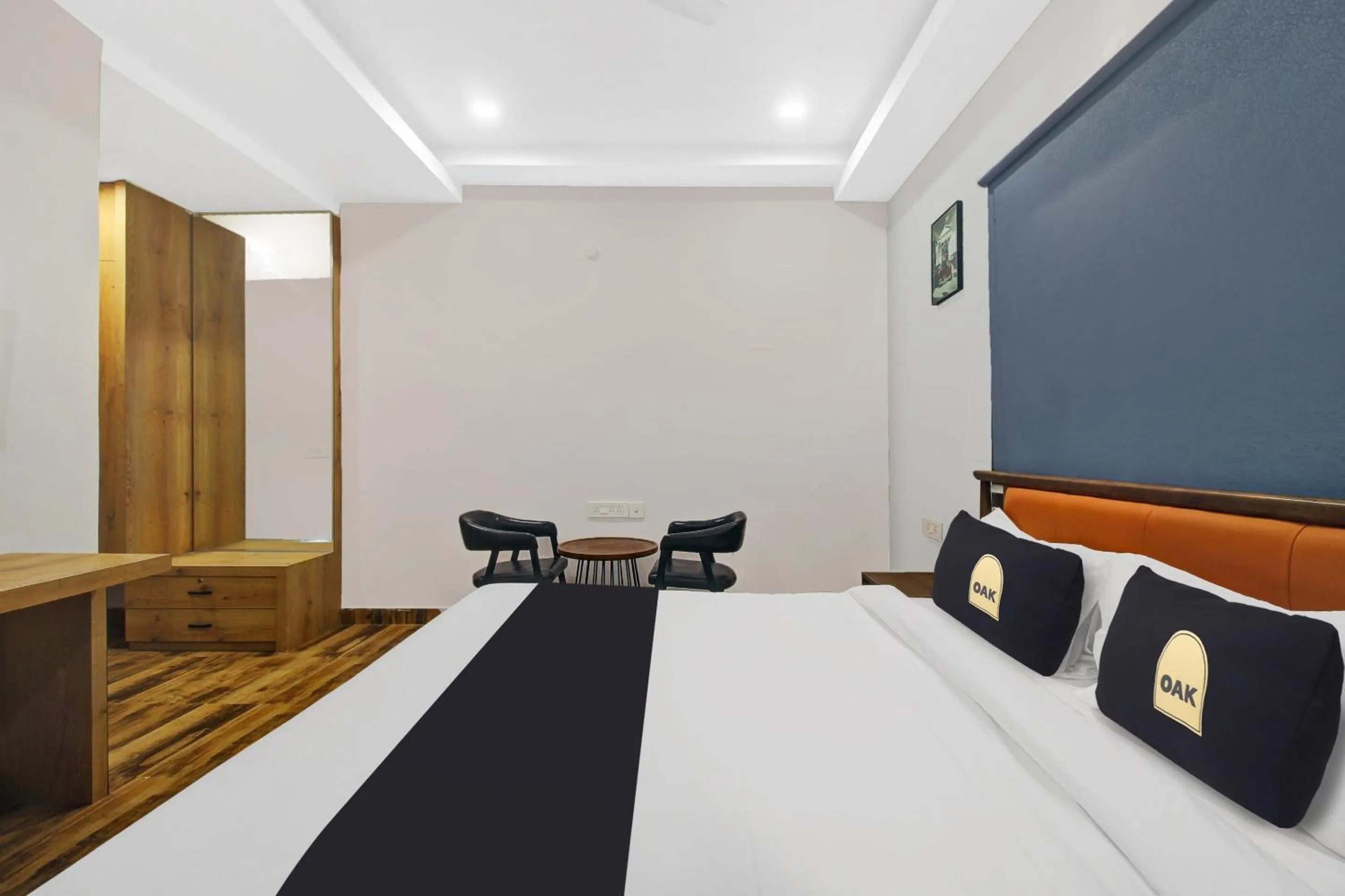 Bedroom, Bed in Super Townhouse OAK Hitec City Near Image Hospital