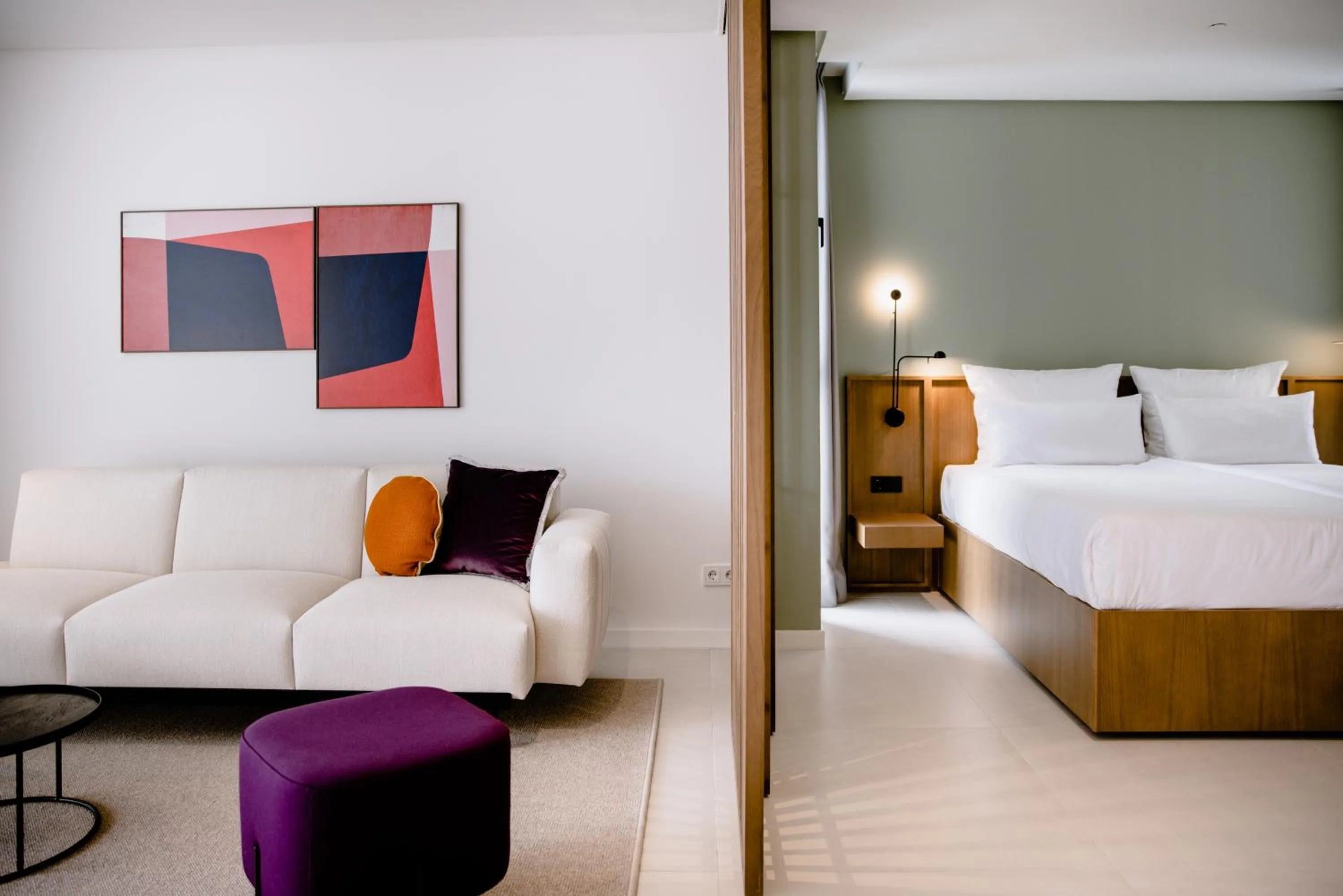 Bed in THE FLAG HOTEL Marbella, Estepona Adult Recommended