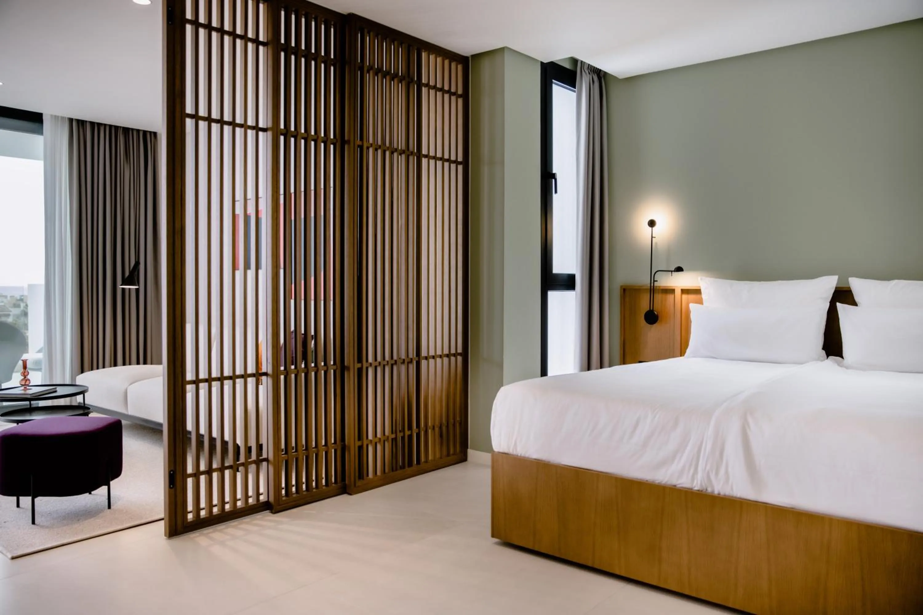 Bed in THE FLAG HOTEL Marbella, Estepona Adult Recommended