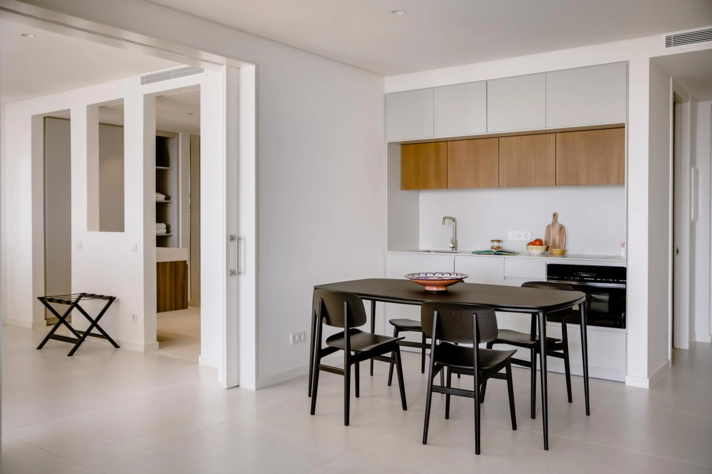 Kitchen or kitchenette in THE FLAG HOTEL Marbella, Estepona Adult Recommended