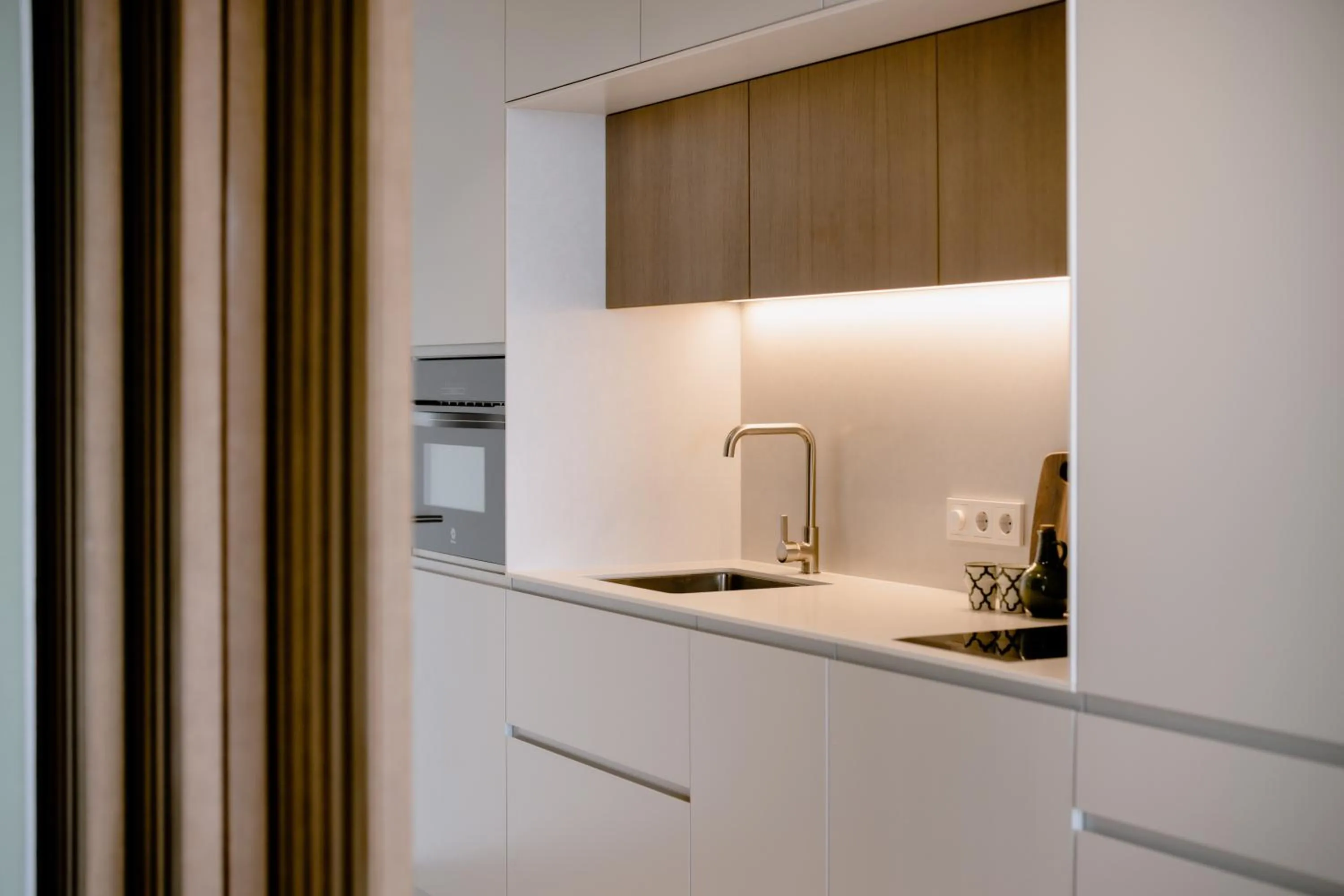 Kitchen or kitchenette in THE FLAG HOTEL Marbella, Estepona Adult Recommended