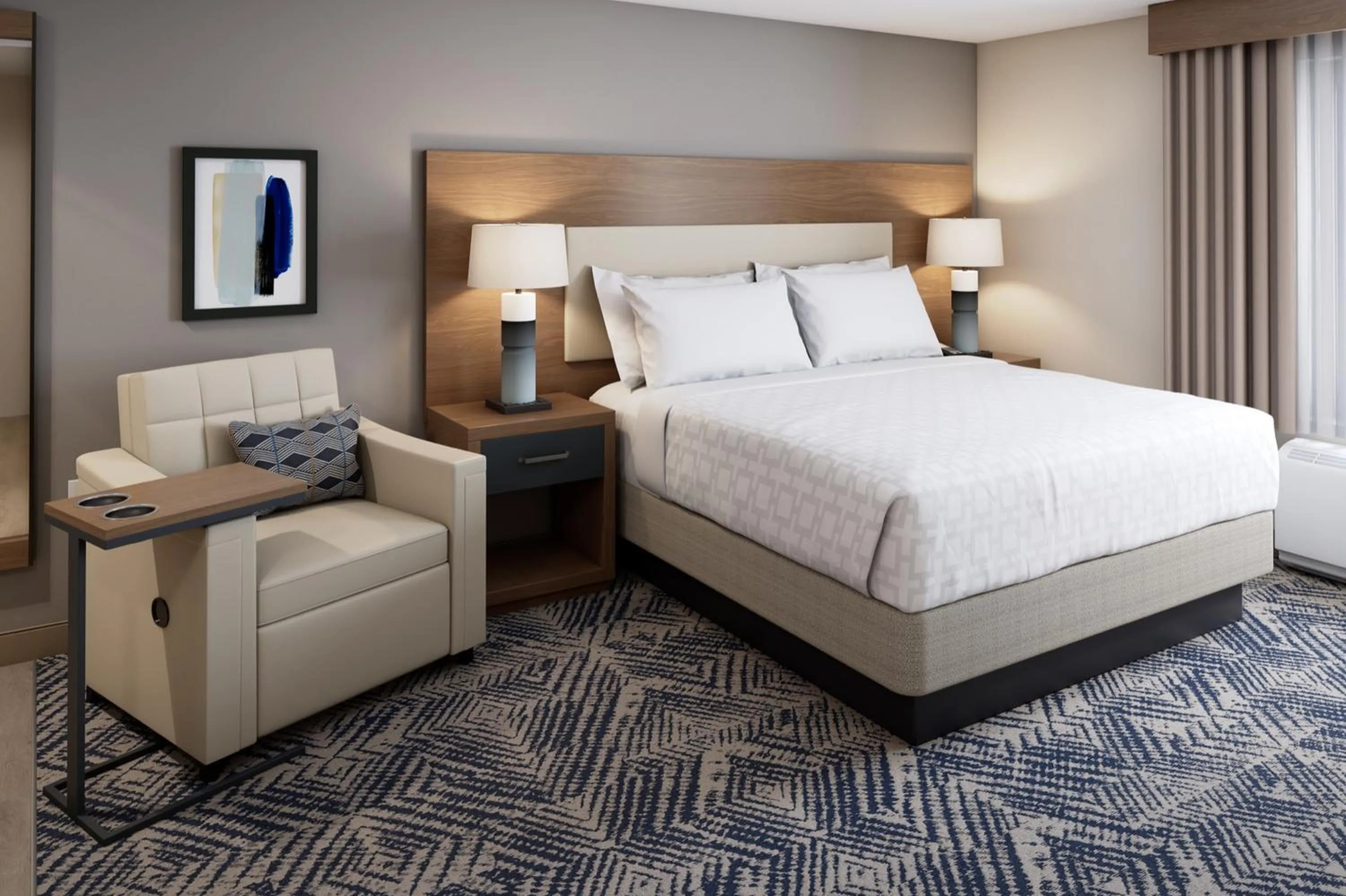 Bed in Candlewood Suites - Atlanta - Kennesaw by IHG