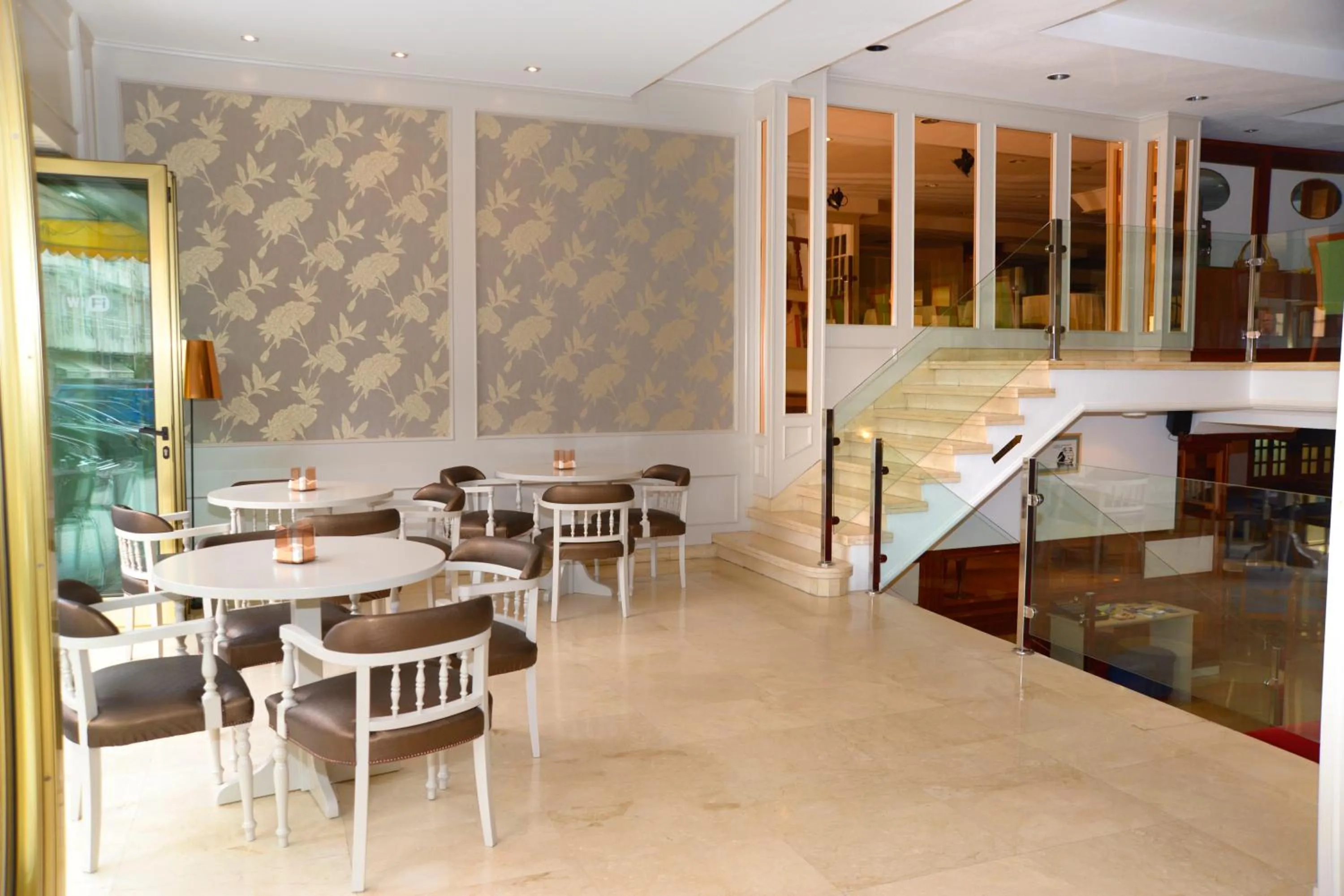 Lobby or reception in Hotel Serantes