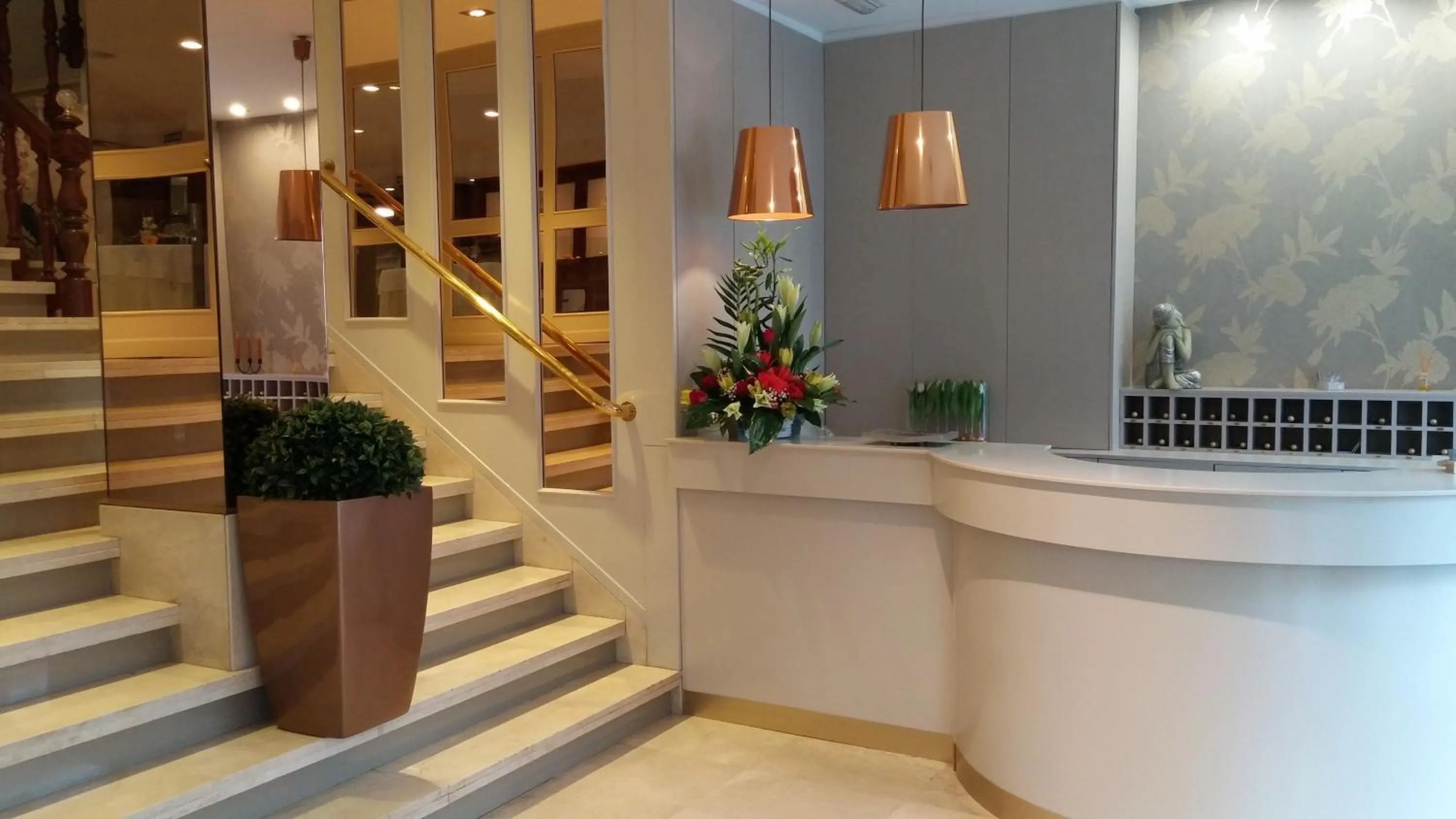 Lobby or reception in Hotel Serantes