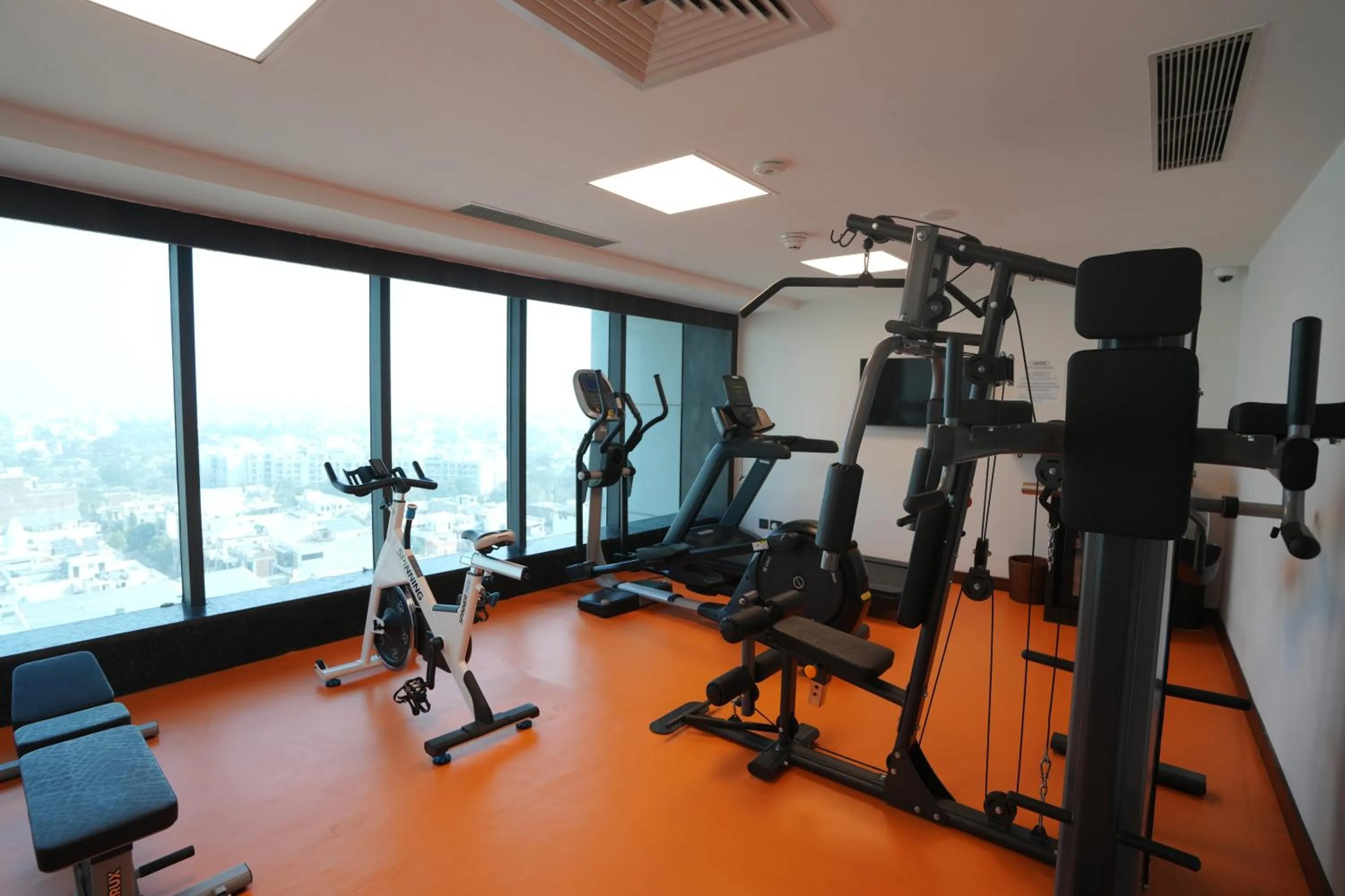 Fitness centre/facilities in Holiday Inn Express & Suites Jaipur Gopalpura by IHG