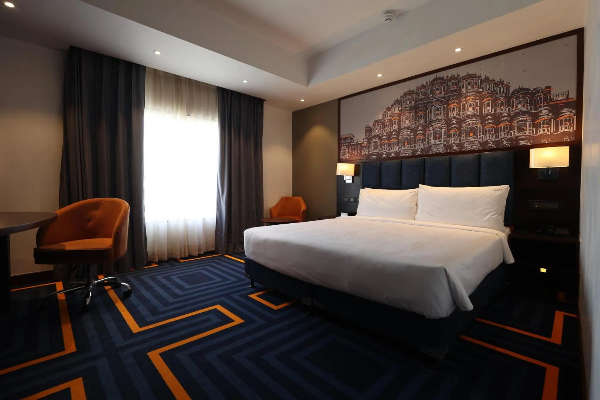 Photo of the whole room, Bed in Holiday Inn Express & Suites Jaipur Gopalpura by IHG