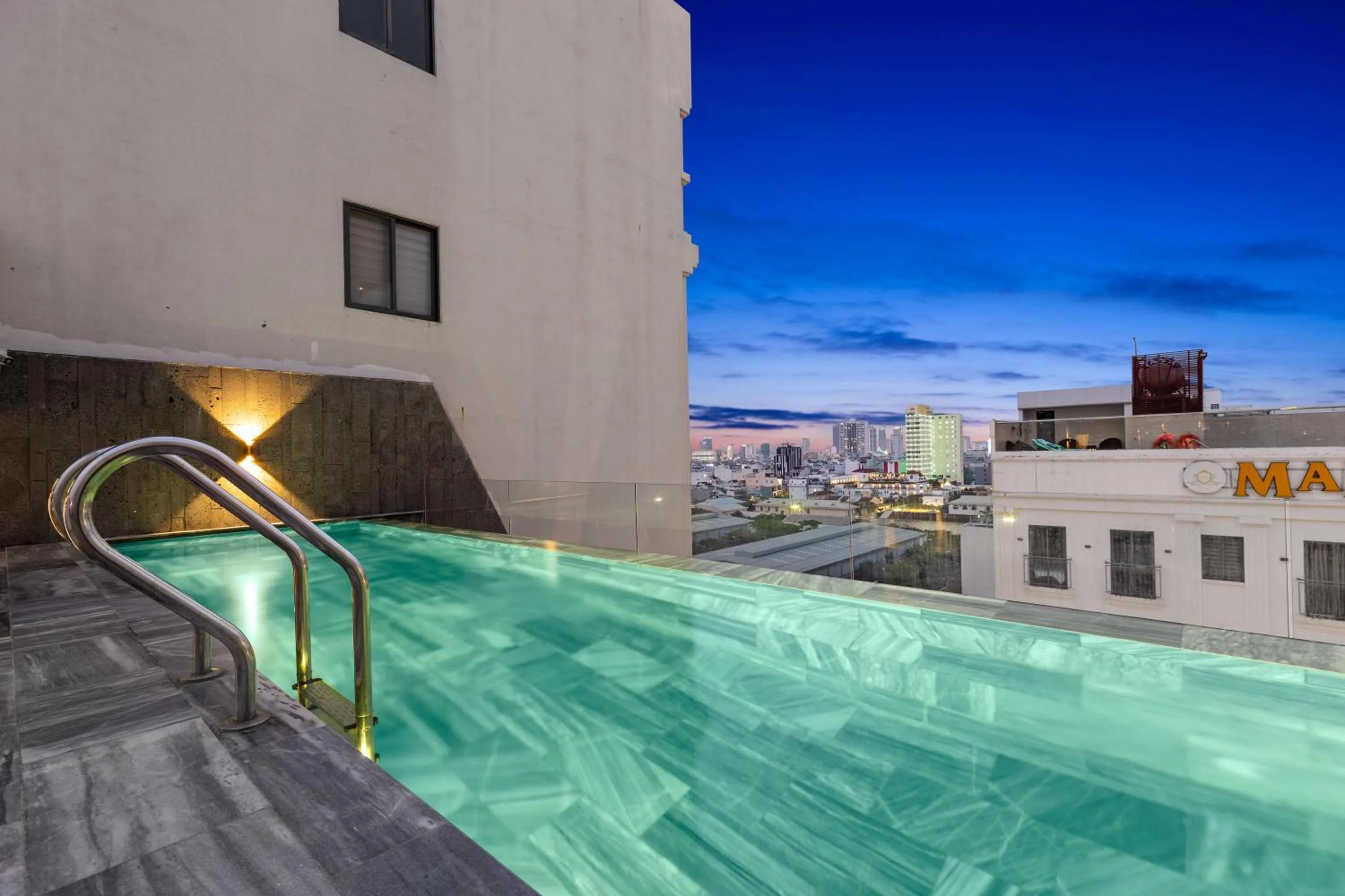 Swimming pool in Lagom Boutique Hotel Da Nang