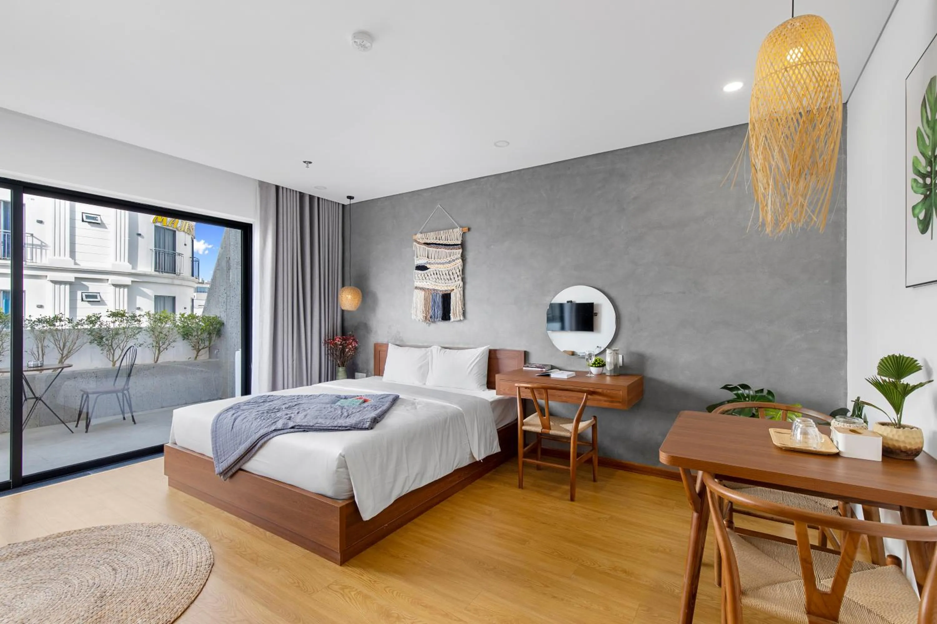 Bed in Lagom Boutique Hotel Da Nang