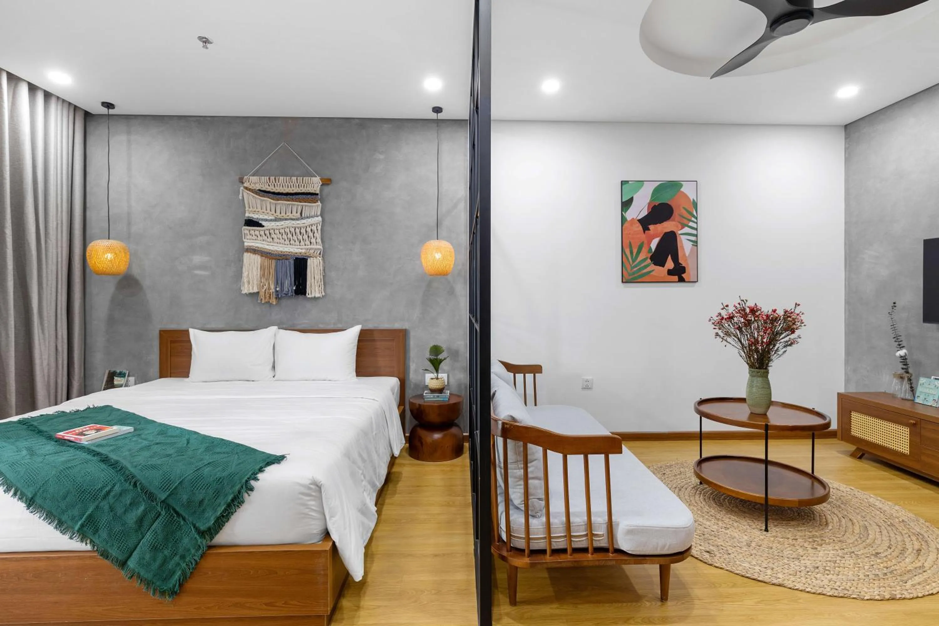 Photo of the whole room, Bed in Lagom Boutique Hotel Da Nang