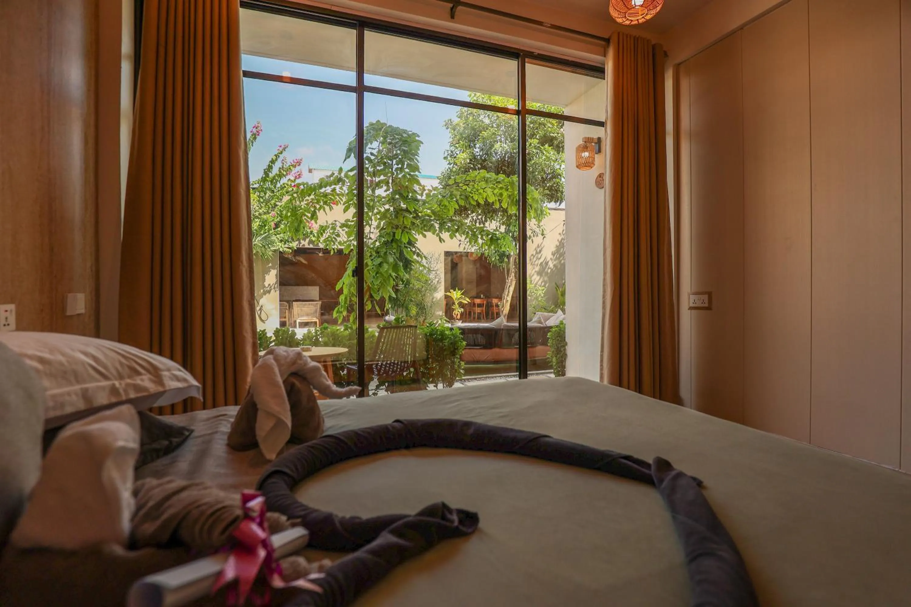 Bedroom, Bed in Ahola Thoddoo, Maldives