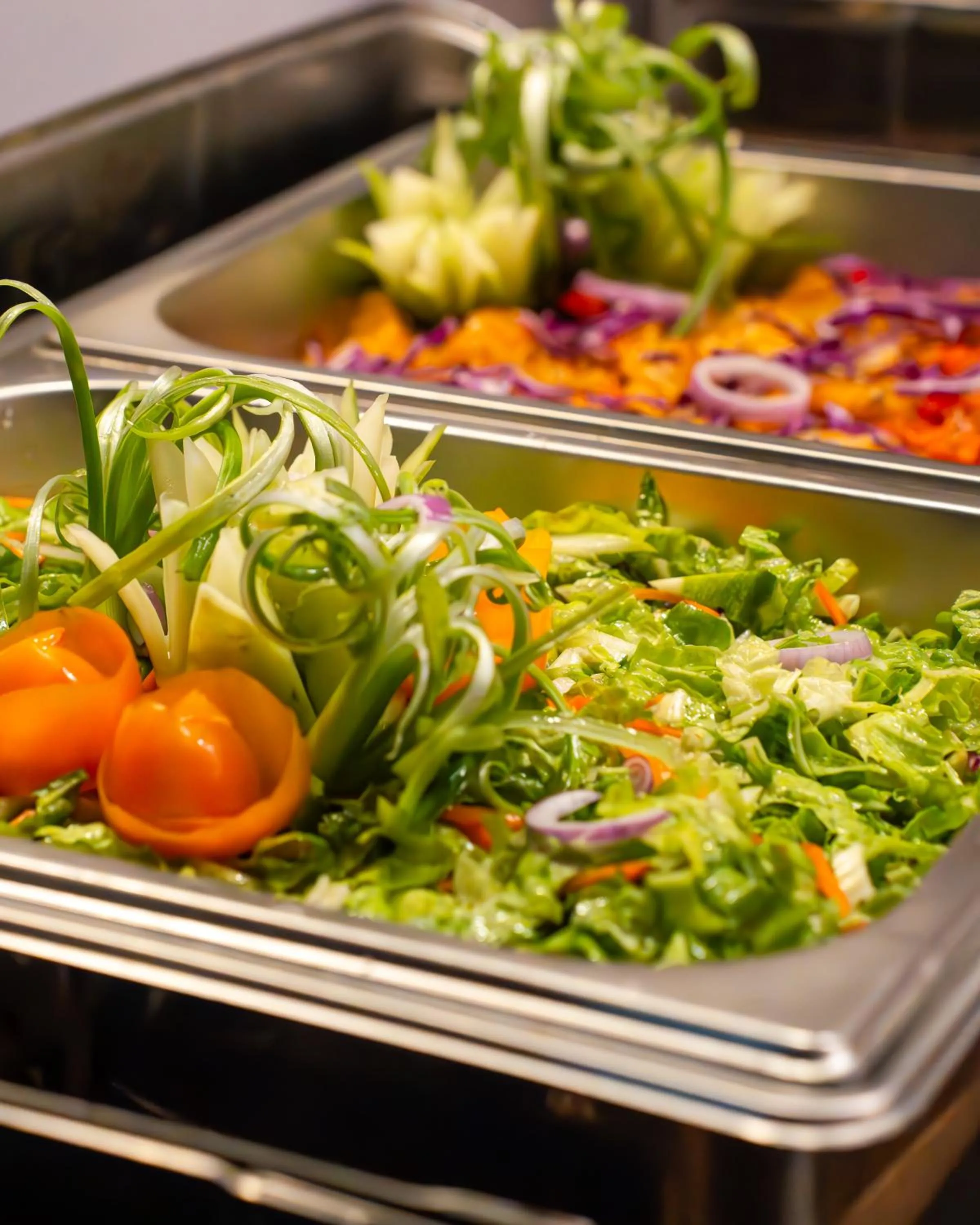 Buffet breakfast in Ahola Thoddoo, Maldives