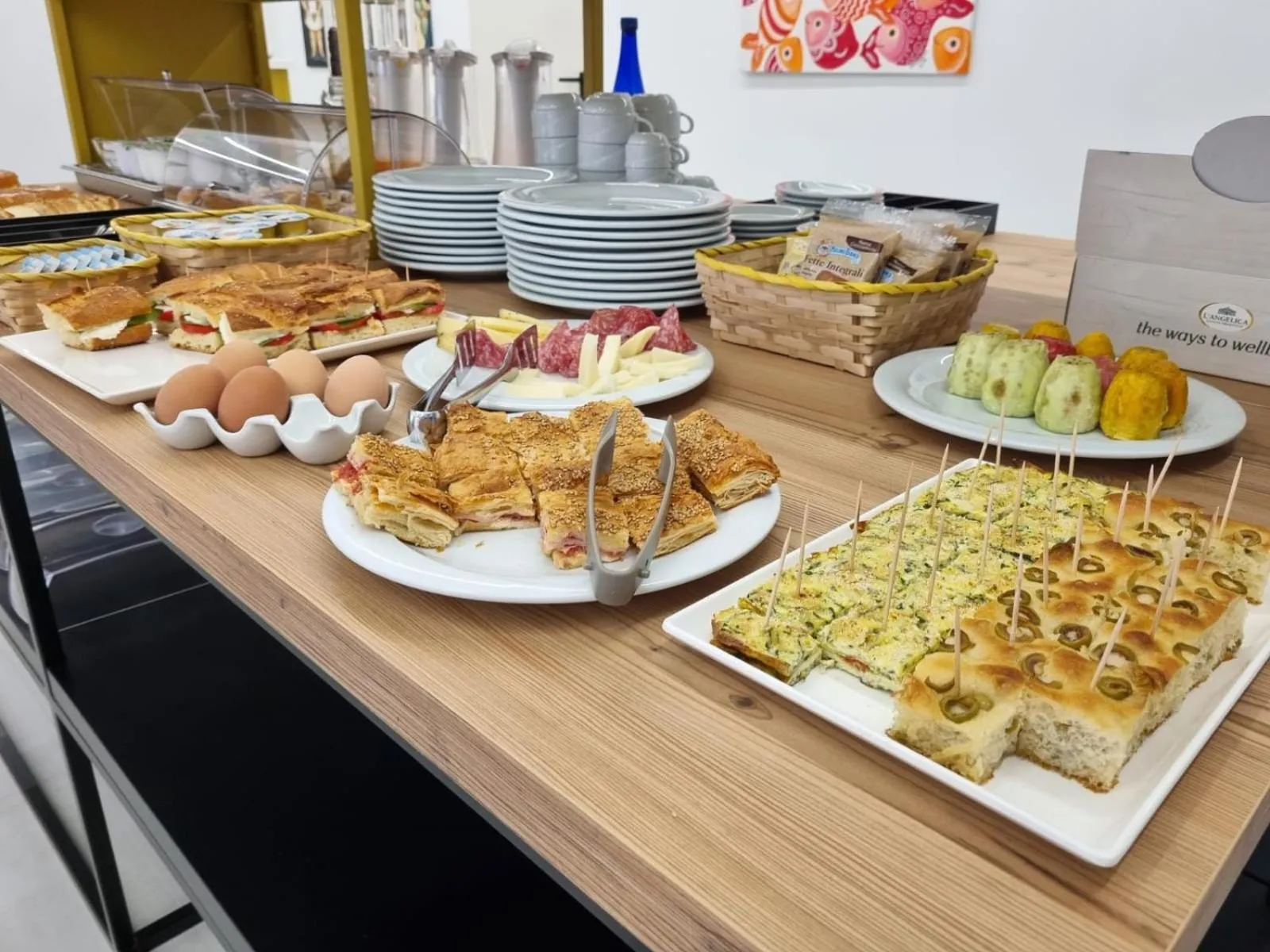 Food and drinks in Hotel Arte Mare