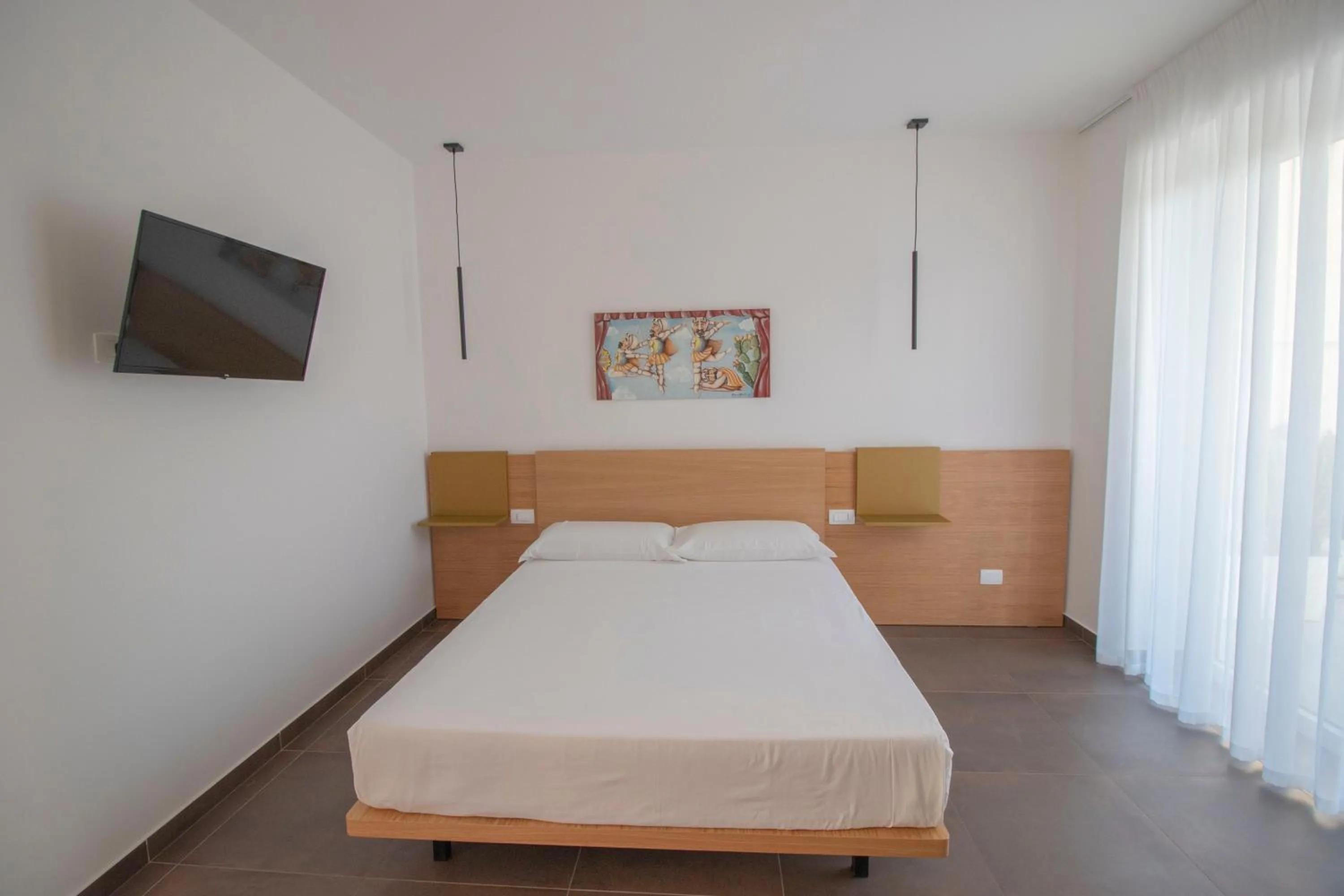 Bedroom, Bed in Hotel Arte Mare