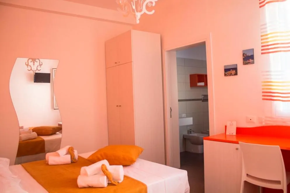 Bed in Hotel Arte Mare