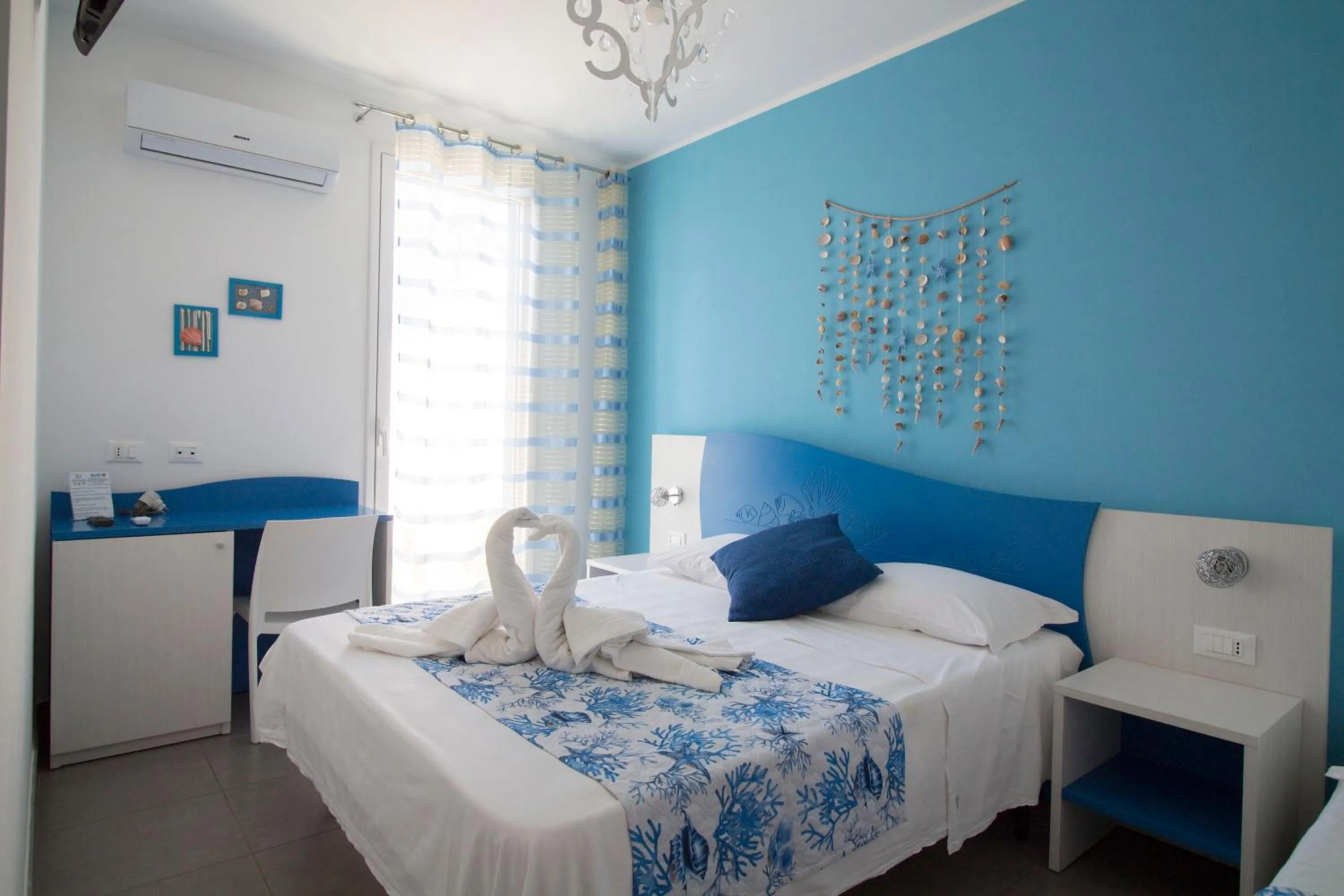 Bed in Hotel Arte Mare