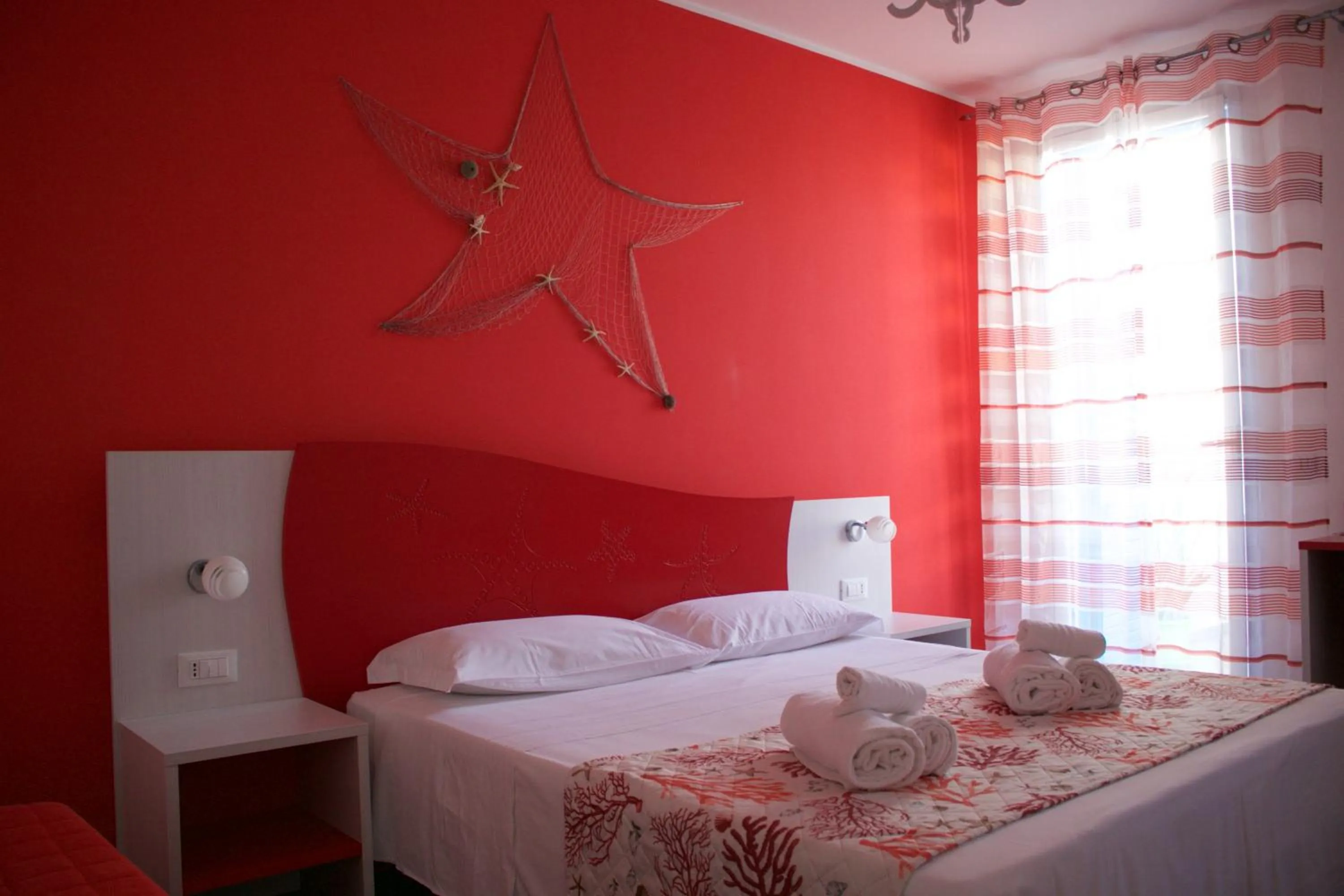 Bed in Hotel Arte Mare
